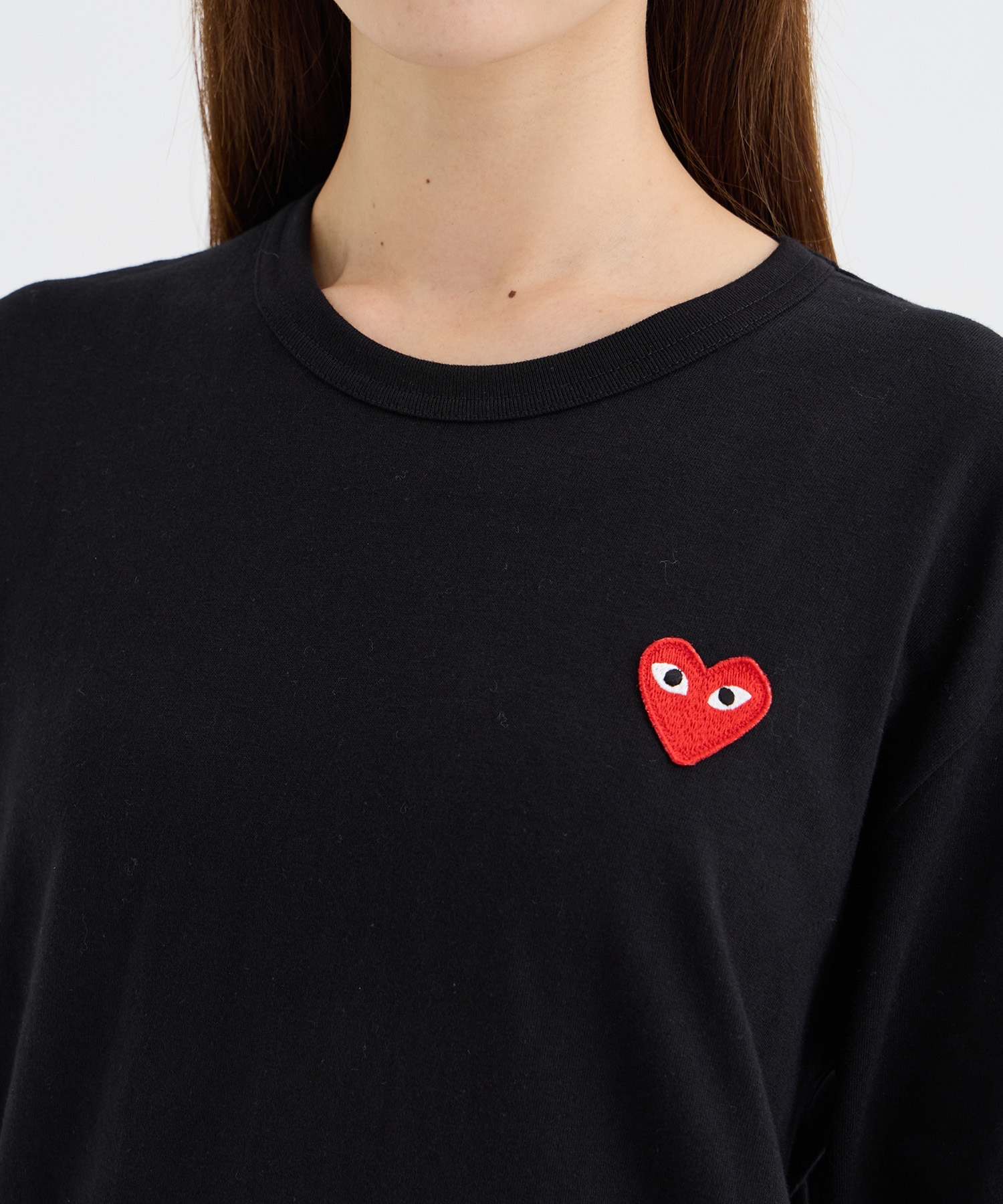 T-SHIRT RED EMBLEMRED HEART PLAY Comme des Garcons