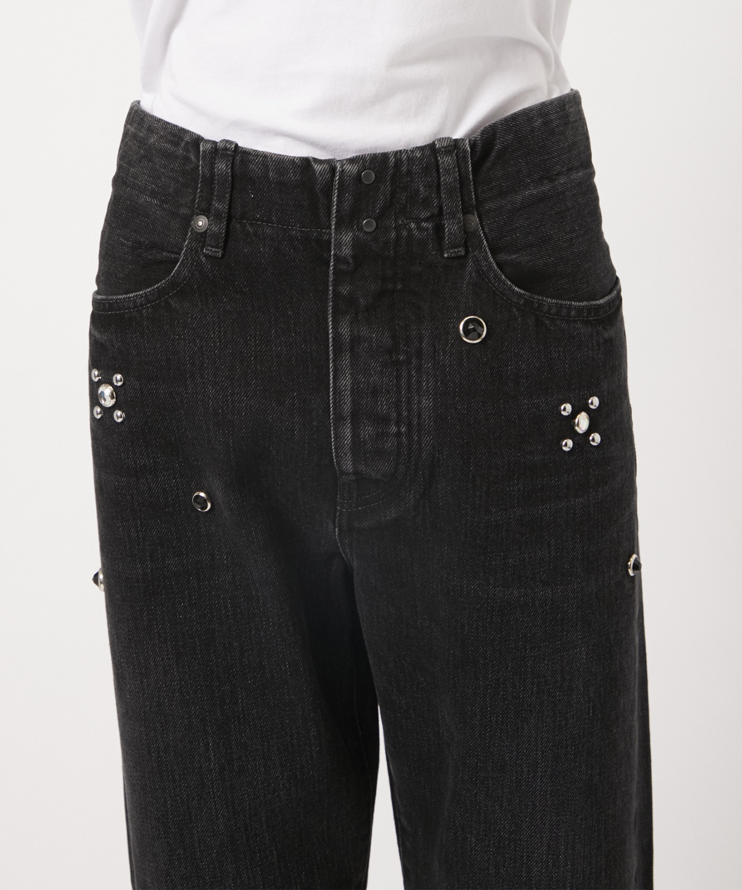 STRAIGHT JEAN TROUSERS NIGHT SKY TANAKA