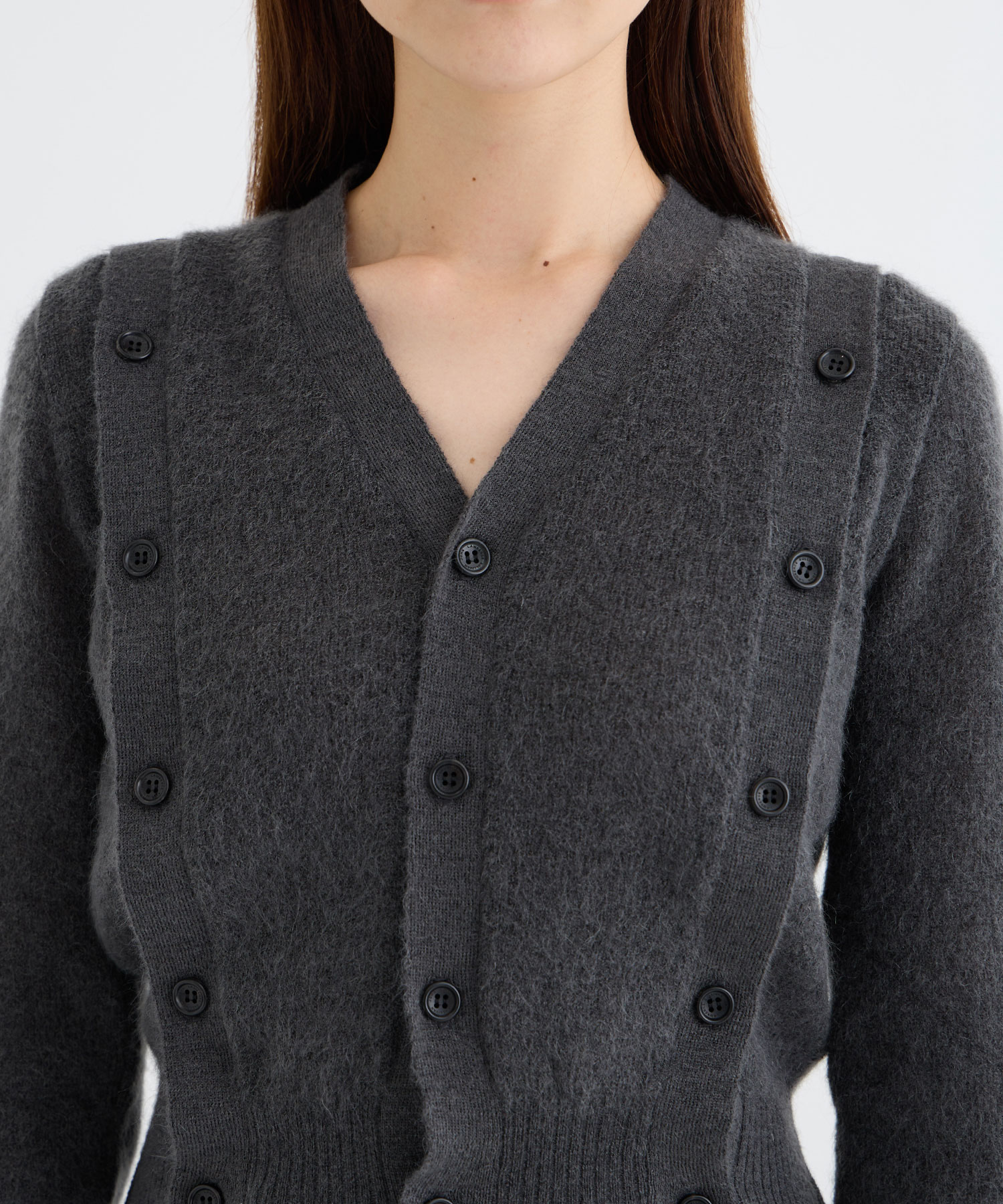 MOHAIR CARDIGAN WITH BUTTON JOHN LAWRENCE SULLIVAN