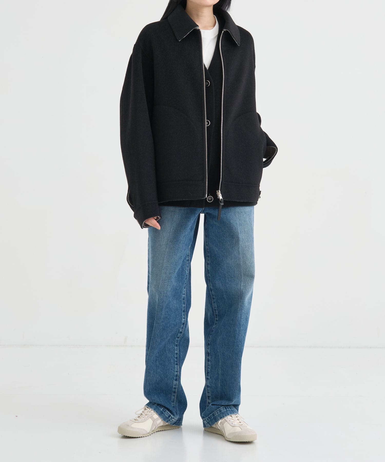 CASHMERE REVERSIBLE SHORT BLOUSON THE TOKYO