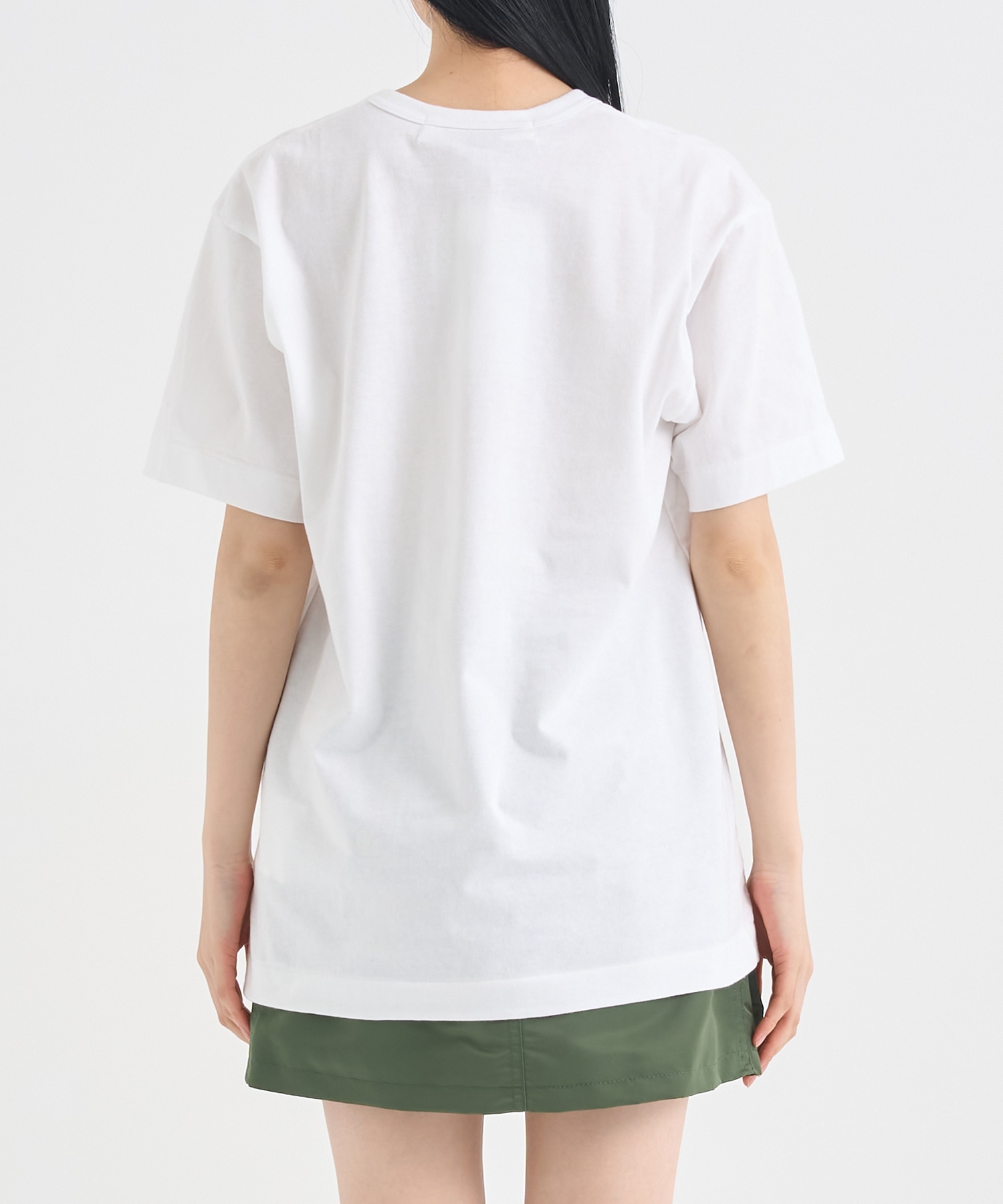 T-SHIRT RHINESTONE EMBLEM S/S PLAY Comme des Garcons