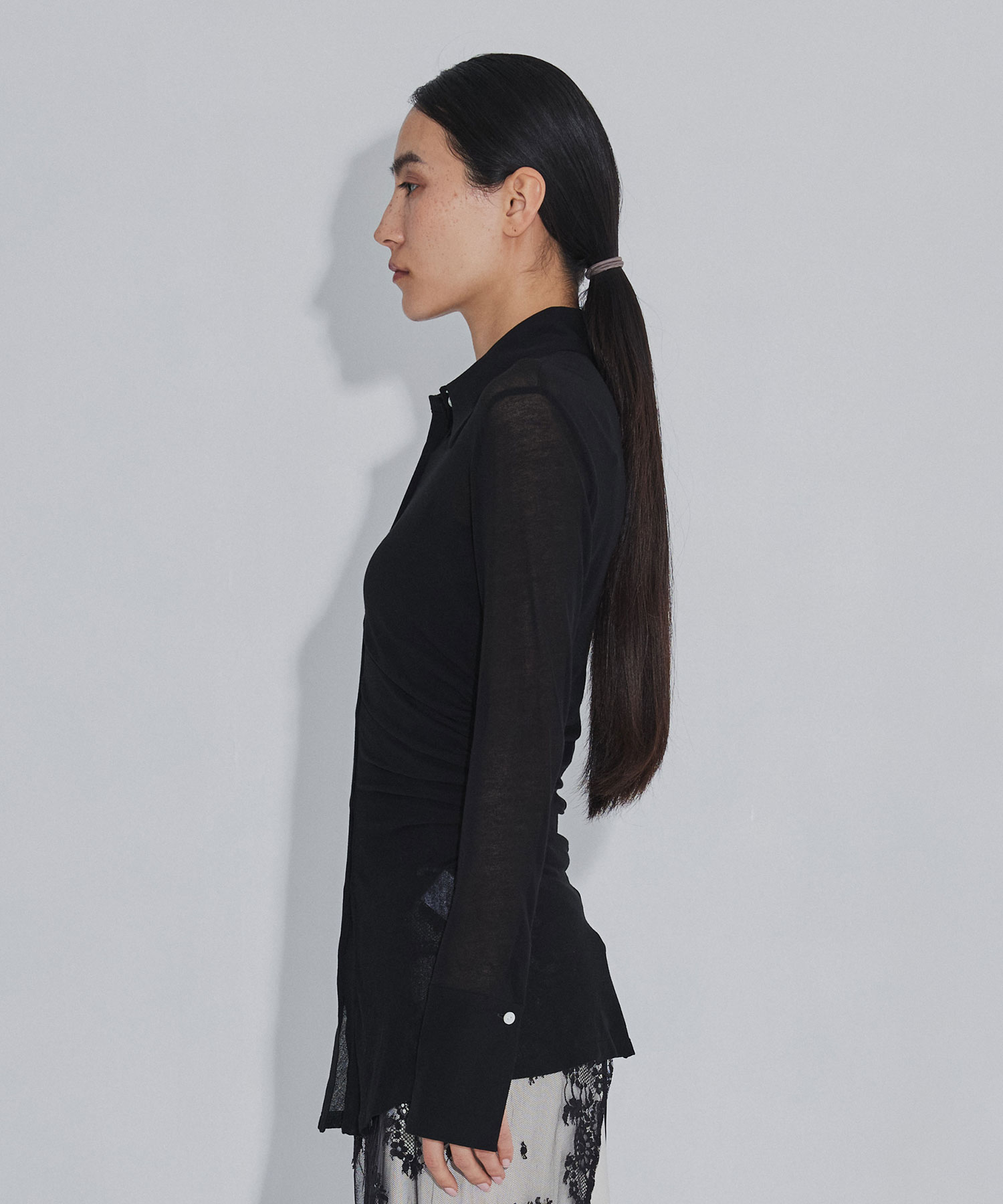 SHEER JERSEY SHIRT FETICO