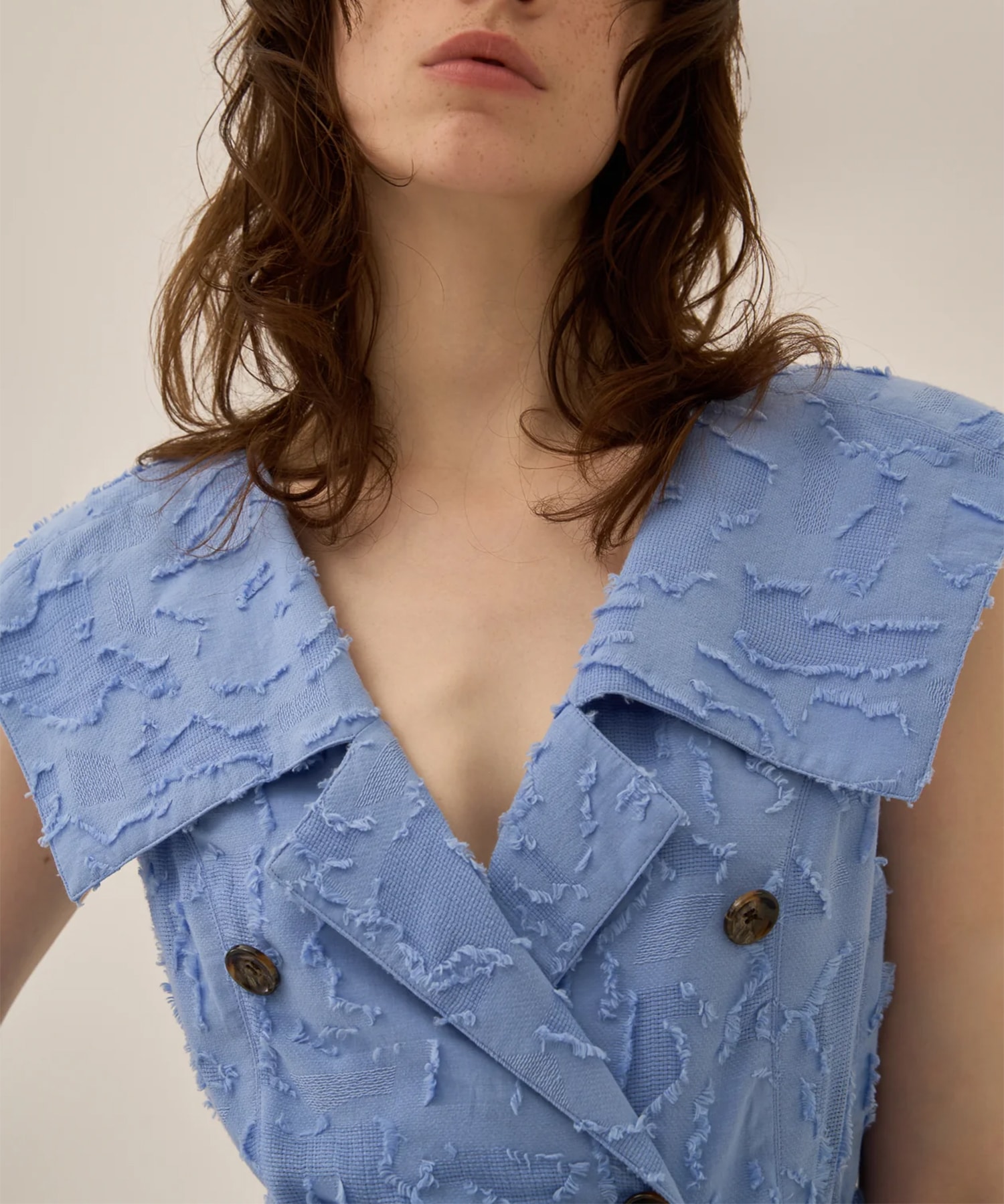 Block flower shirt BL AKIRANAKA