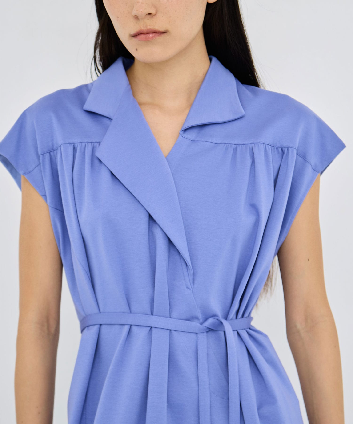 Silva combi tex jersey dress AKIRANAKA