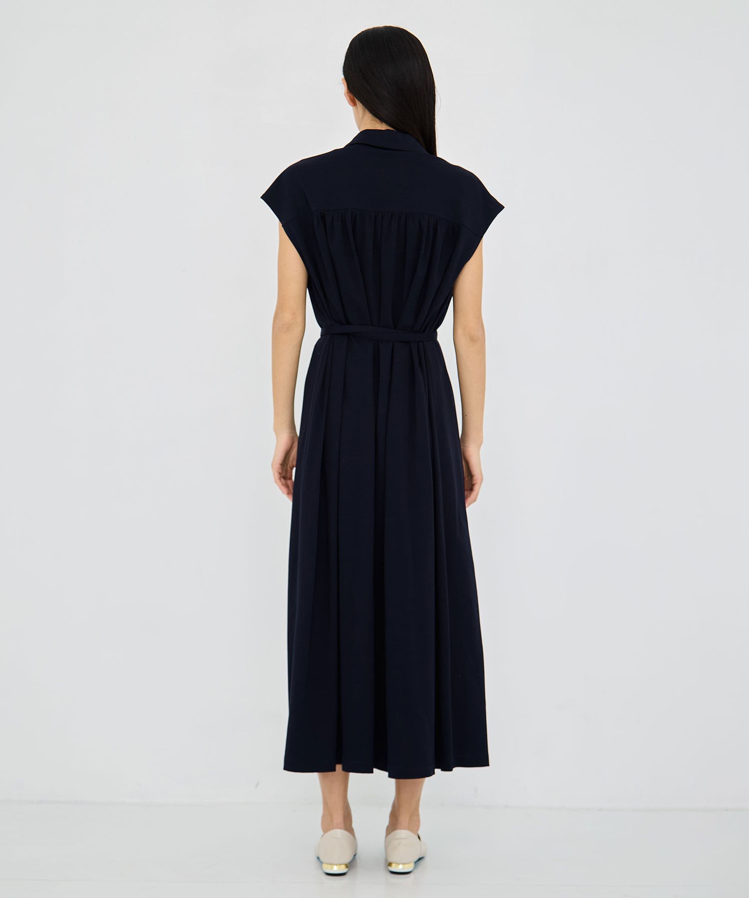 Silva combi tex jersey dress AKIRANAKA