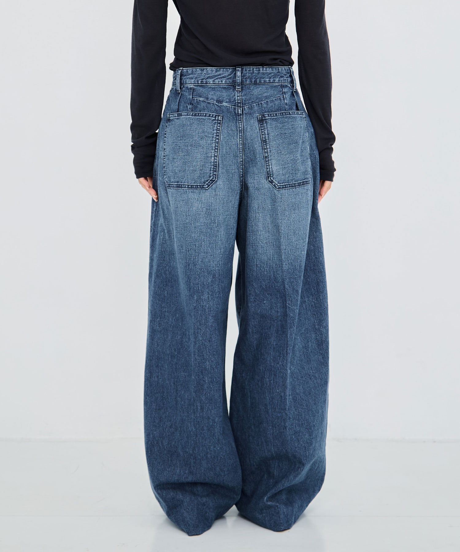 別注 HAKAMA JEAN TROUSERS TANAKA