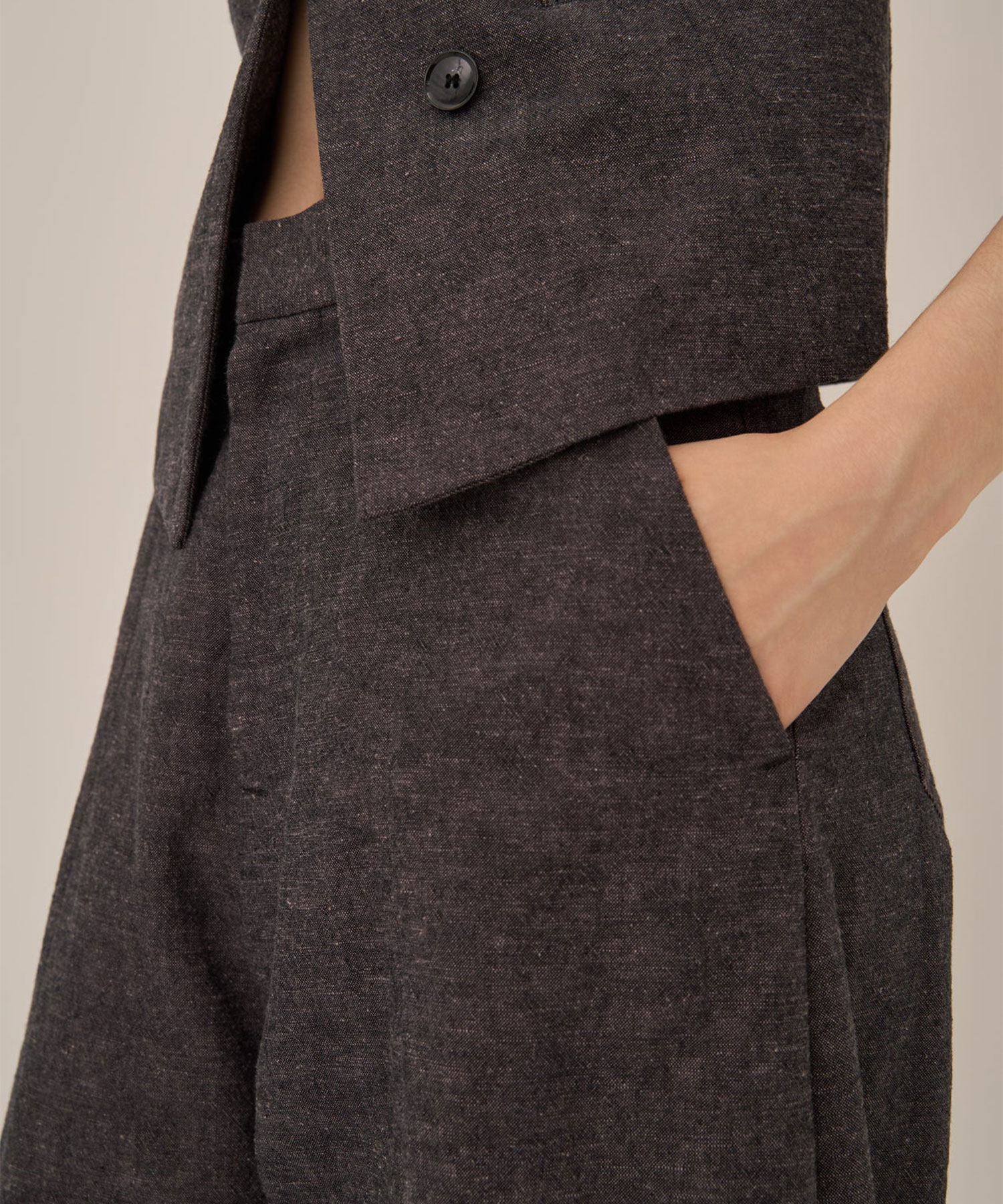 Miriam panel pants BK AKIRANAKA