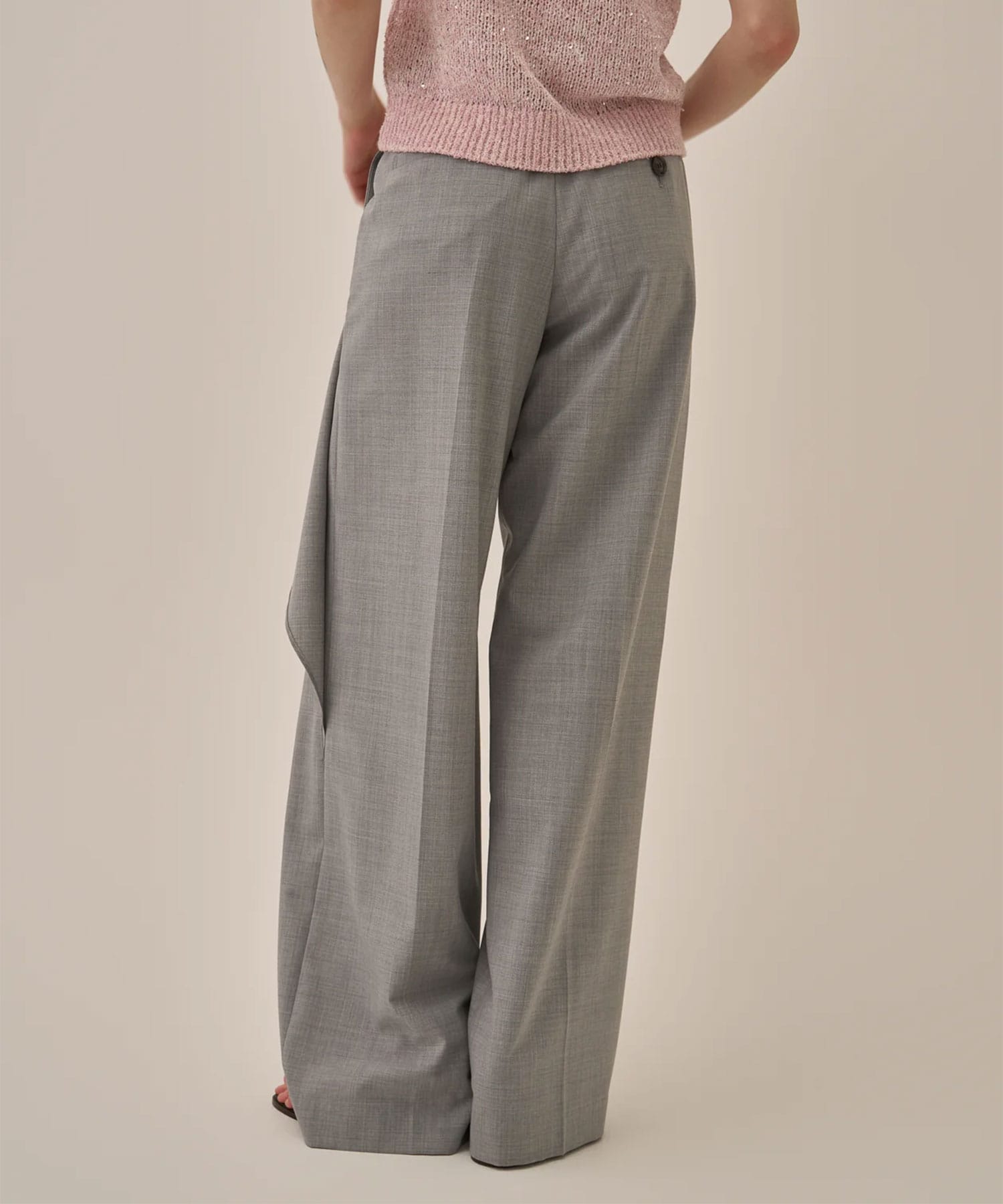 Ellen drape panel pants GY AKIRANAKA