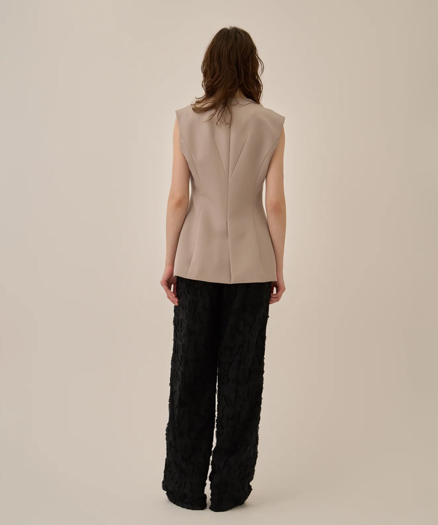 Block flower pants BL AKIRANAKA