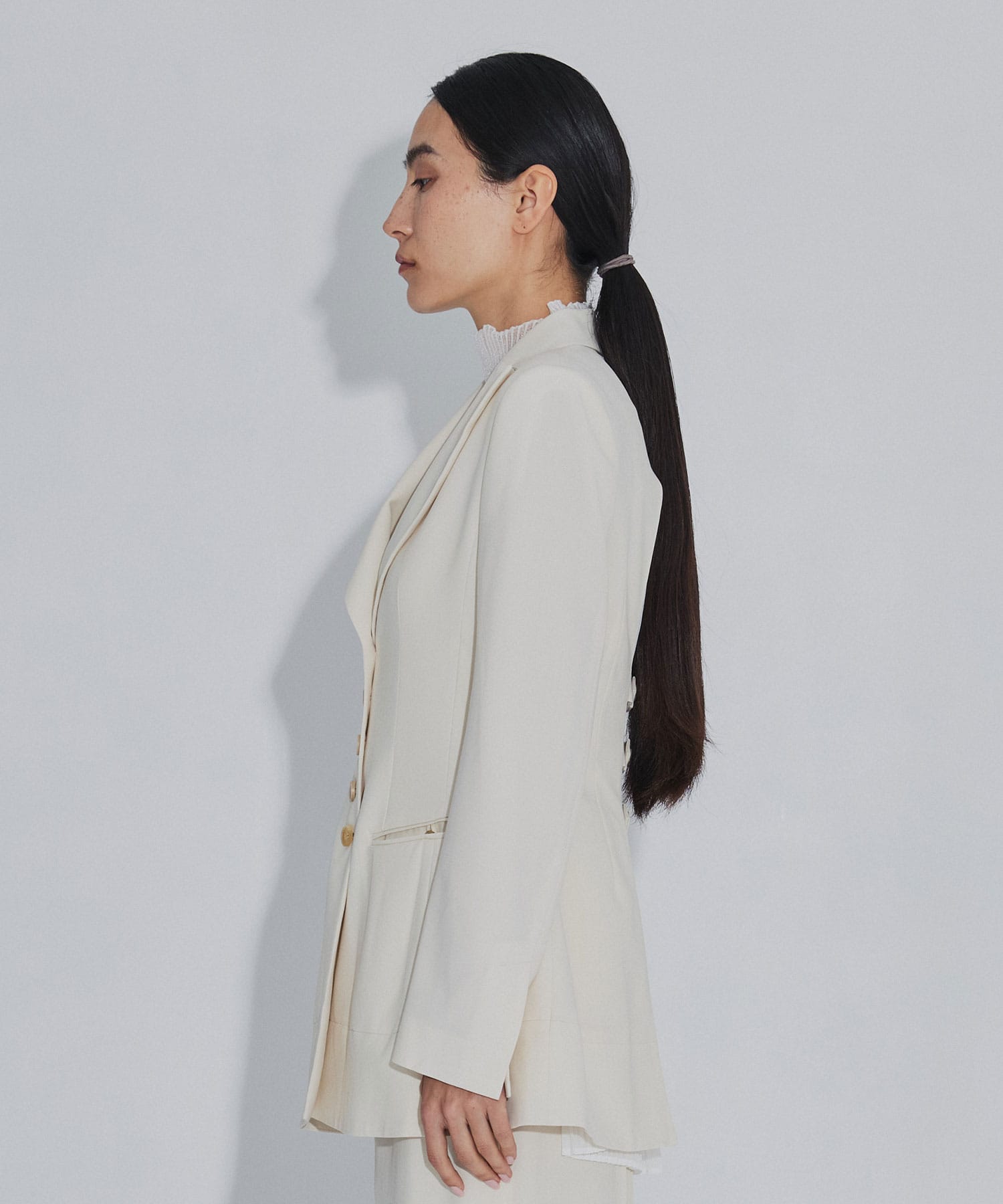 PLEATED PANEL JACKET FETICO