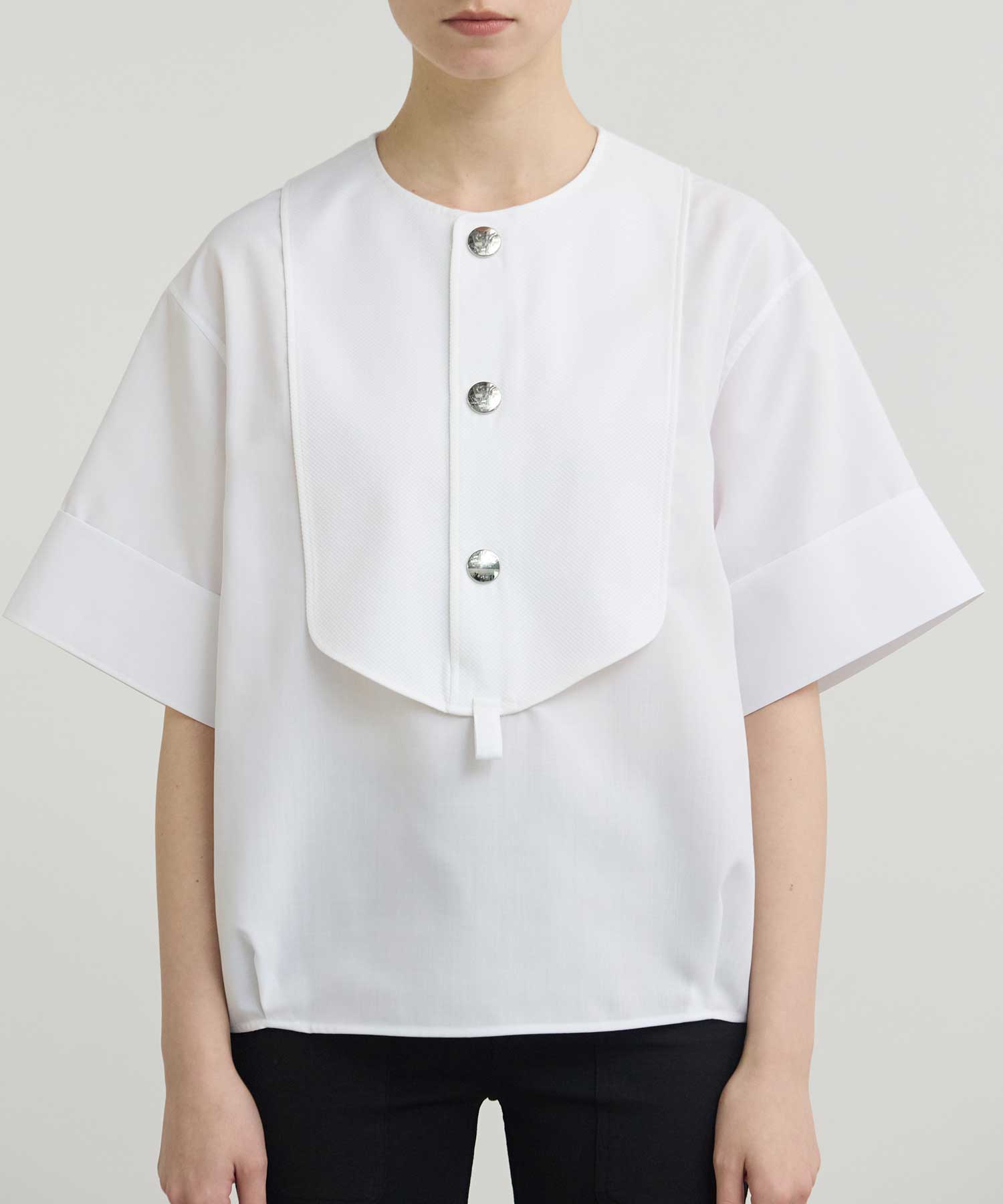 RERACS BIBIFRONT SHIRT SHORT SLEEVE THE RERACS