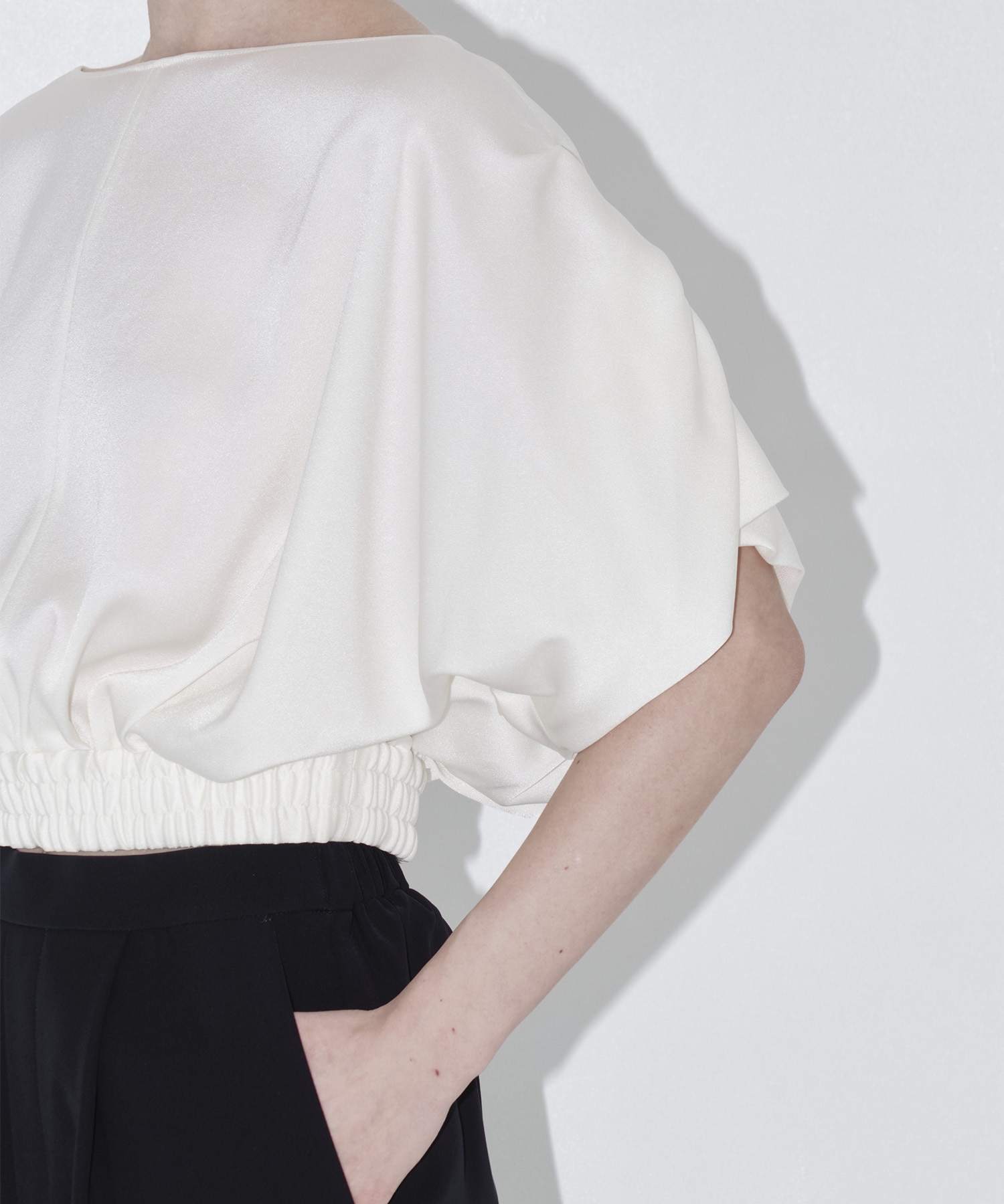 2way Satin Blouse THE TOKYO