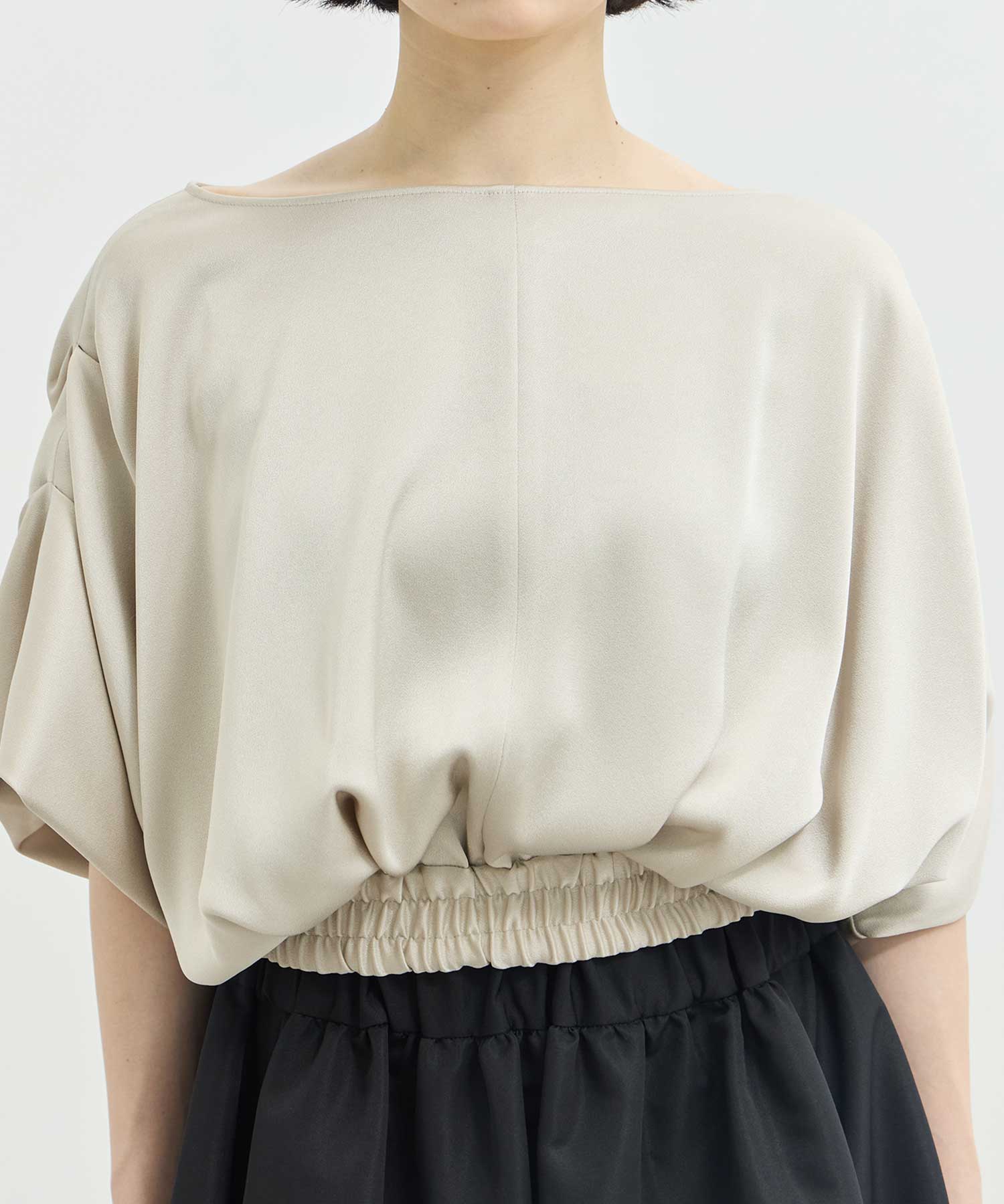 2way Satin Blouse THE TOKYO