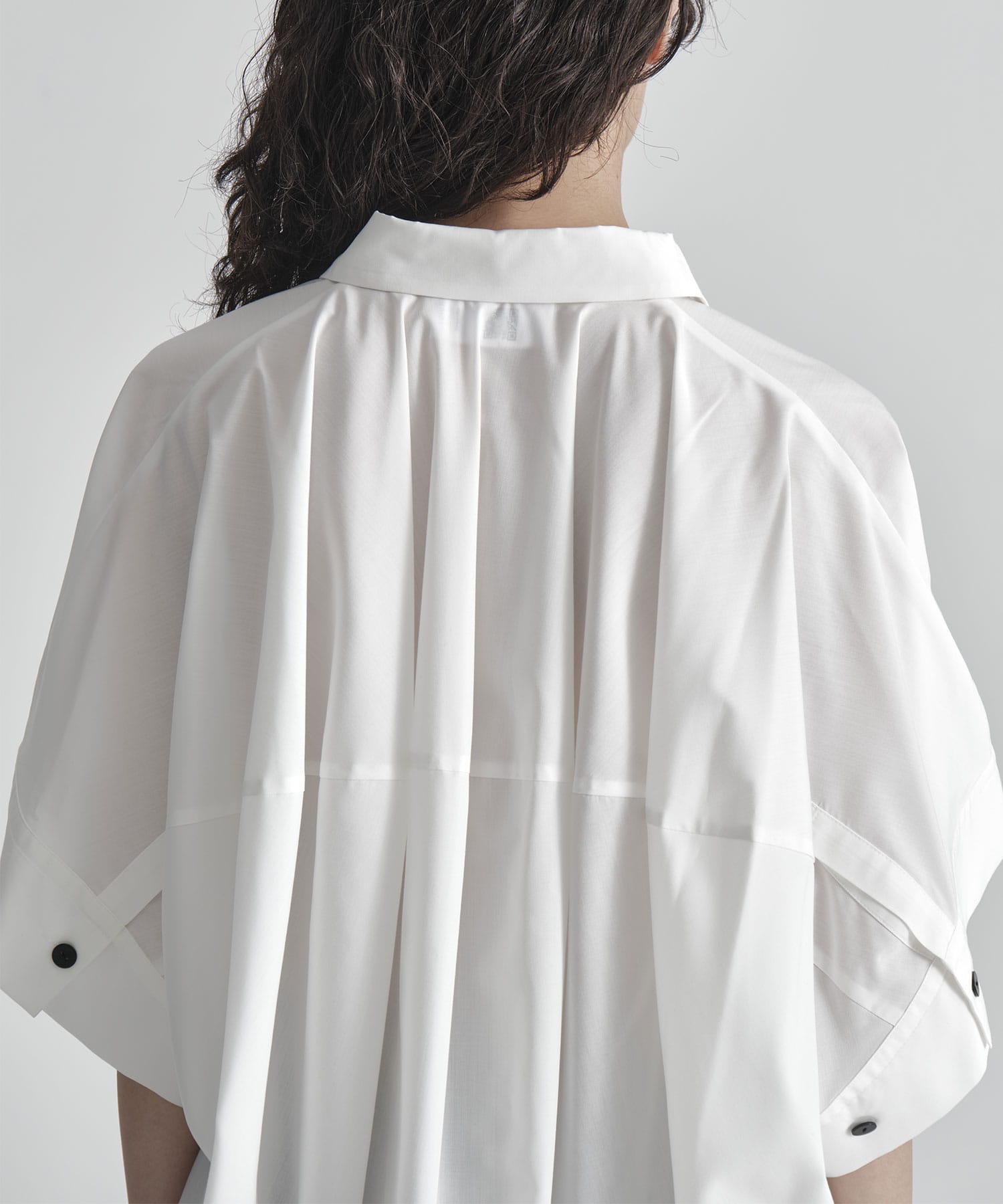 nagonstans ナゴンスタンス　半袖　シャツ drape shirt｜nagonstans（ナゴンスタンス）公式通販｜THE TOKYO（ザ