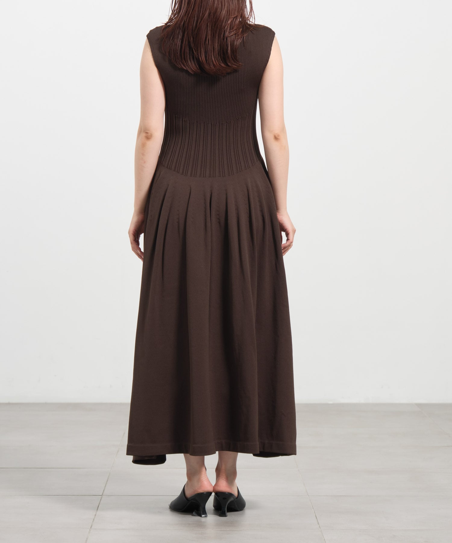 WHOLEGARMENT　Knit Flare One-Piece THE TOKYO