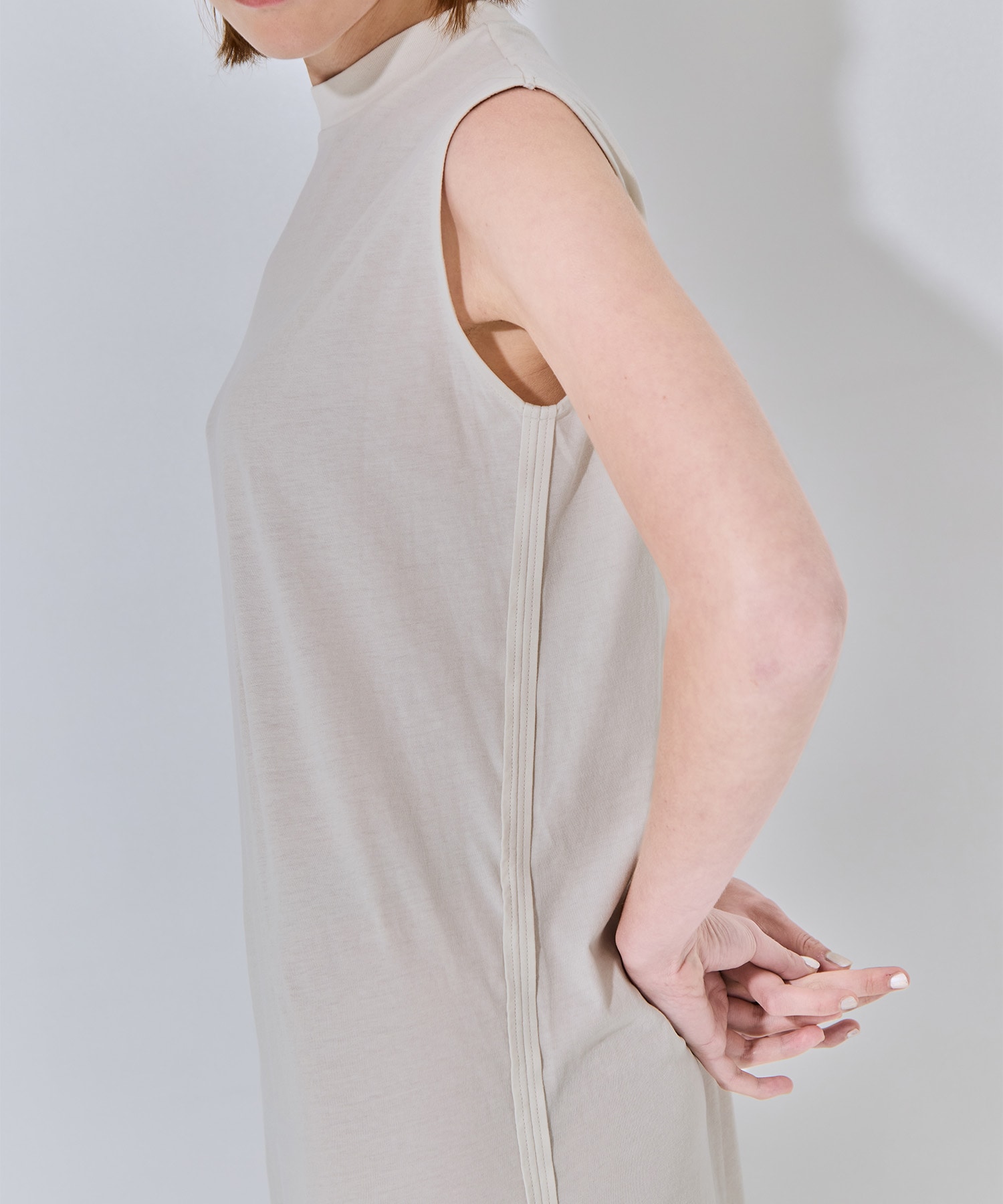 FRESCA NUBUCK TANK TOP DRESS ATON