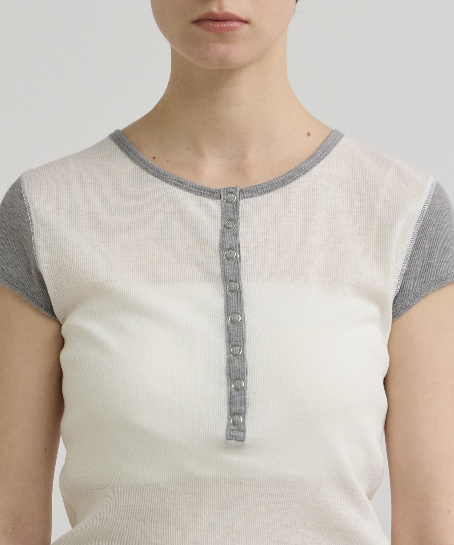 Natural Mix Rib S/S Henry INSCRIRE