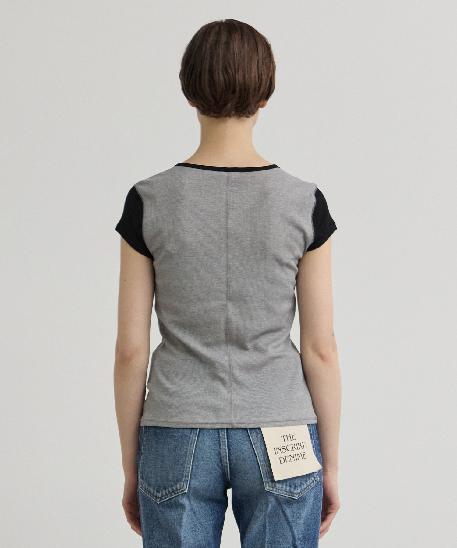 Natural Mix Rib S/S Henry INSCRIRE