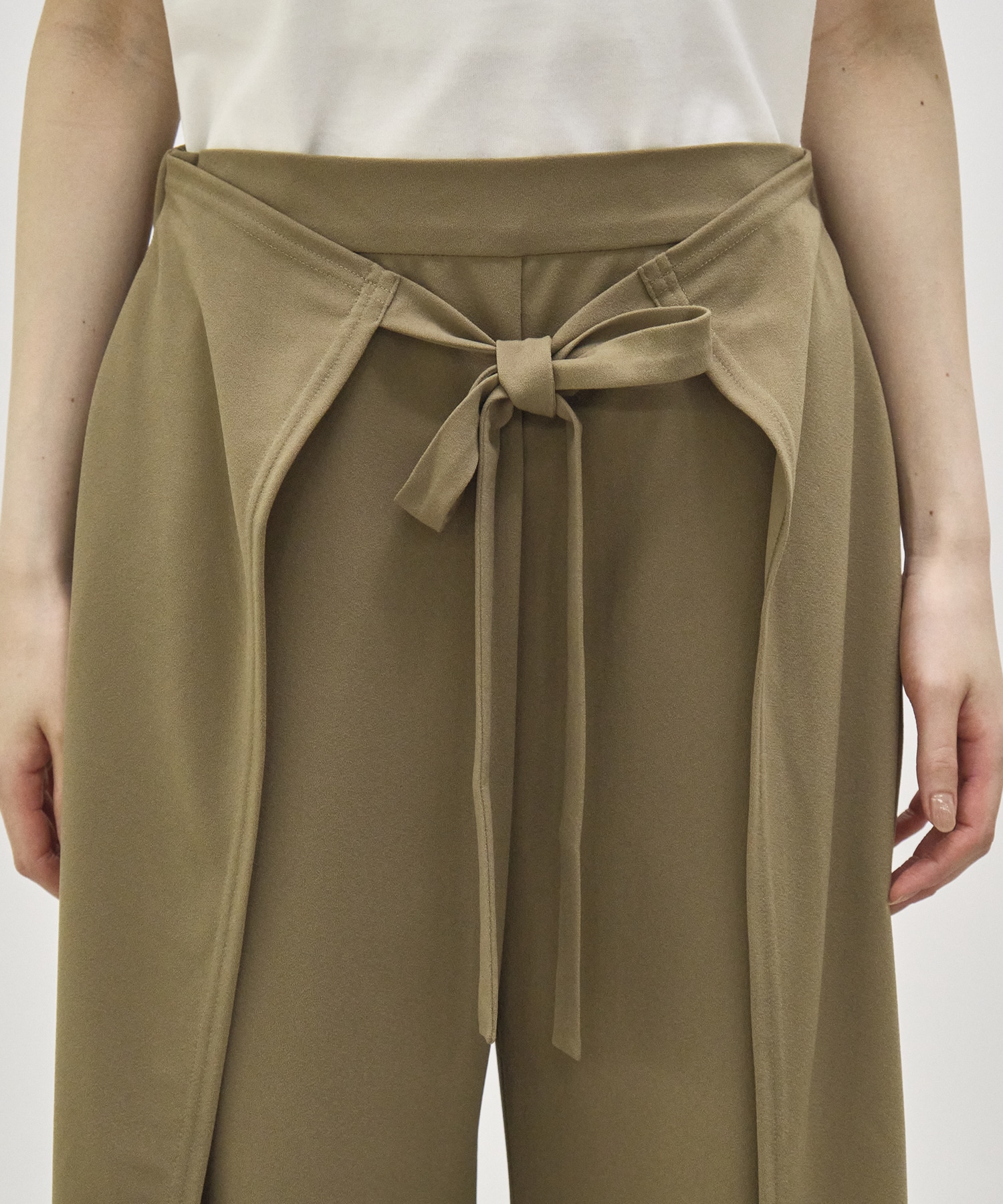 LUELLA WIDE-LEG WRAP TROUSERS COGTHEBIGSMOKE