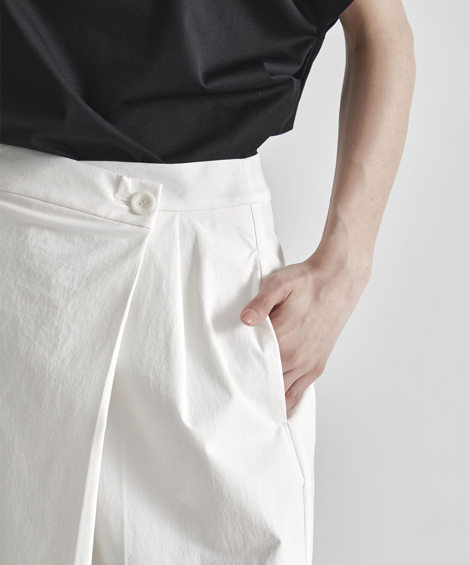 nylon cotton cross pants IIROT