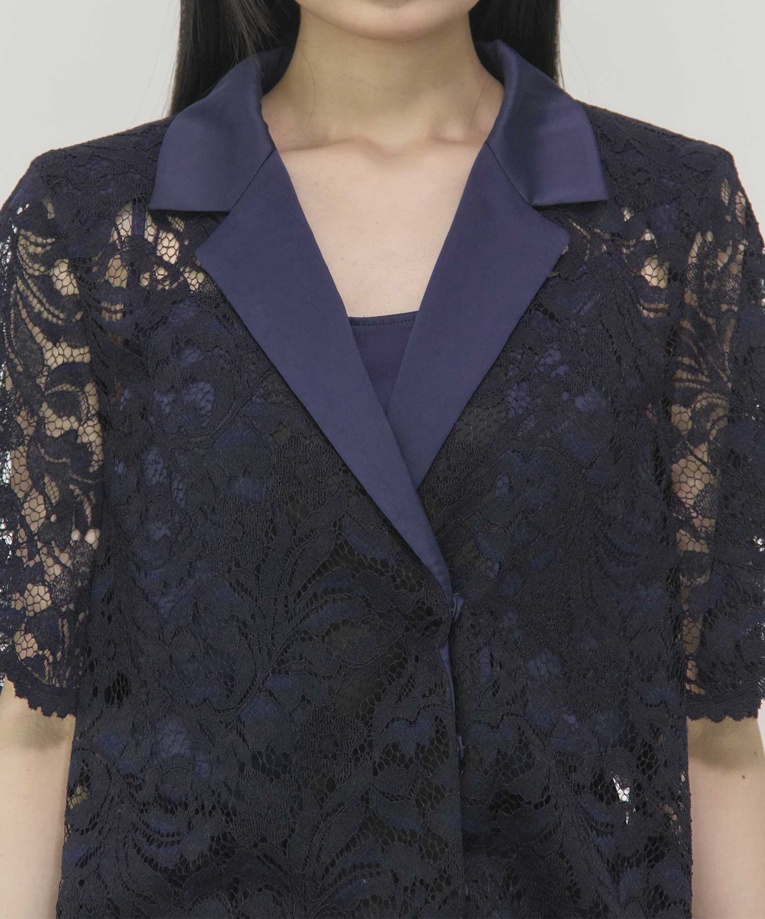 Harf Sleeve Lace Jacket THE TOKYO
