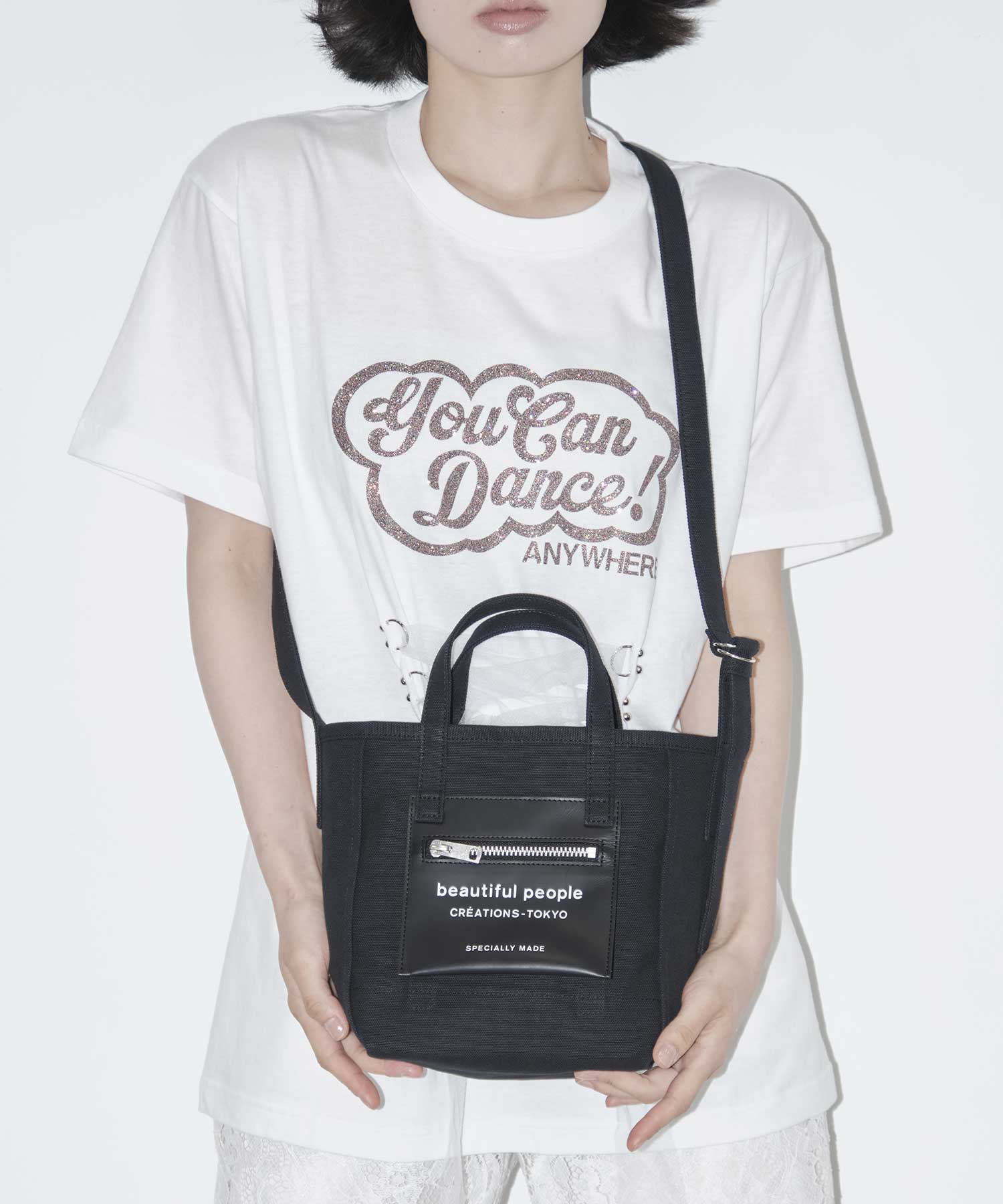 お米様　beautiful people 　ロゴベルト　新品未使用 logo buckle belt in jacquard（ベルト）｜beautiful people
