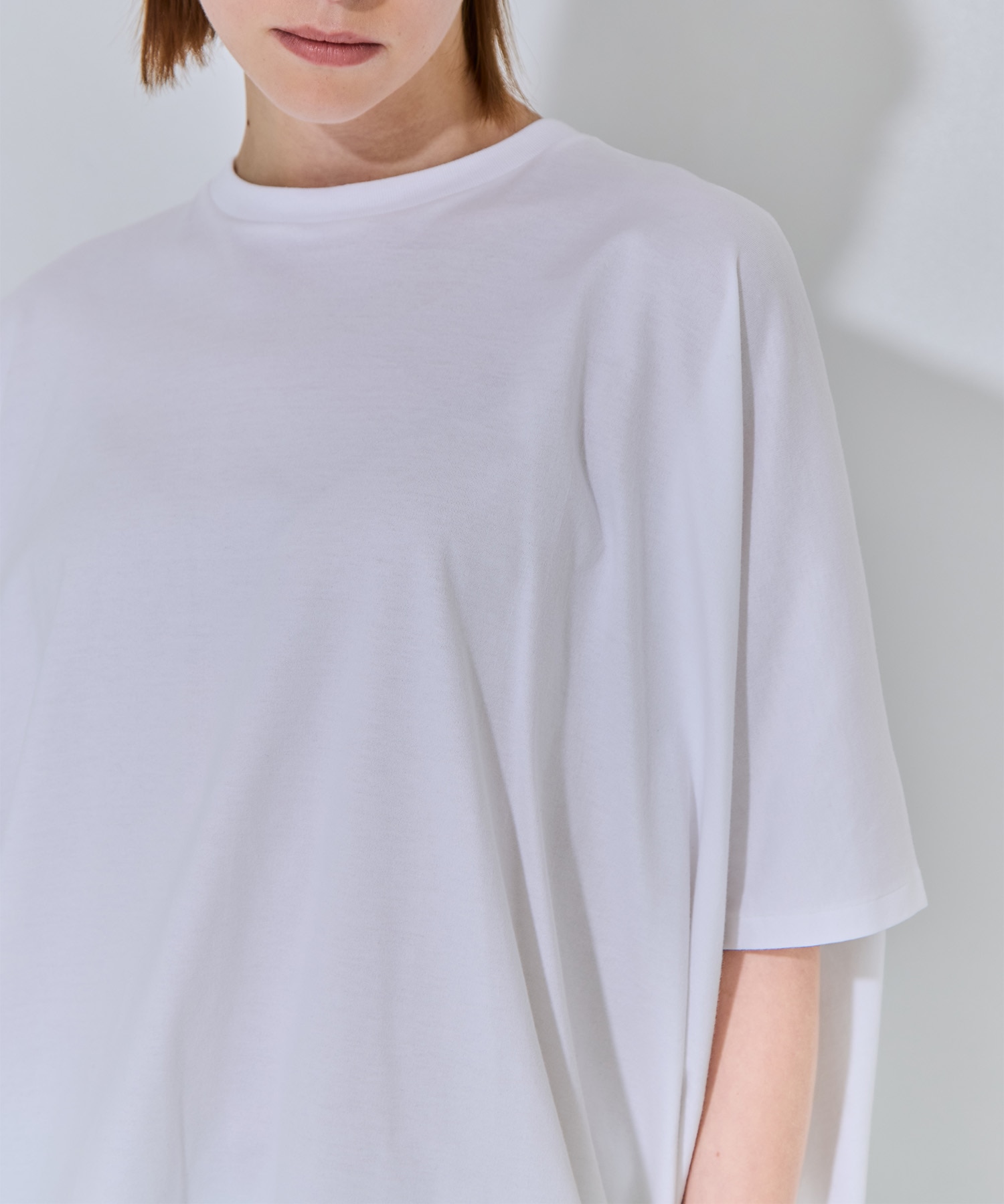 HALF-SLEEVES HEXAGON T-SHIRT ENFOLD