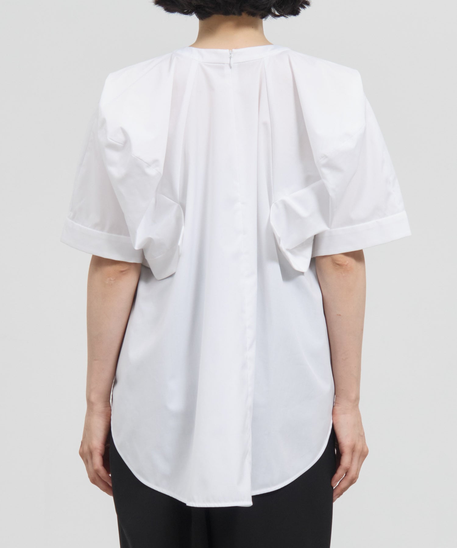 enfold ワイドアームプルオーバー　38 ホワイト　レディース WING-SLEEVES PULLOVER(38 WHT): ENFOLD: WOMENS｜THE TOKYO
