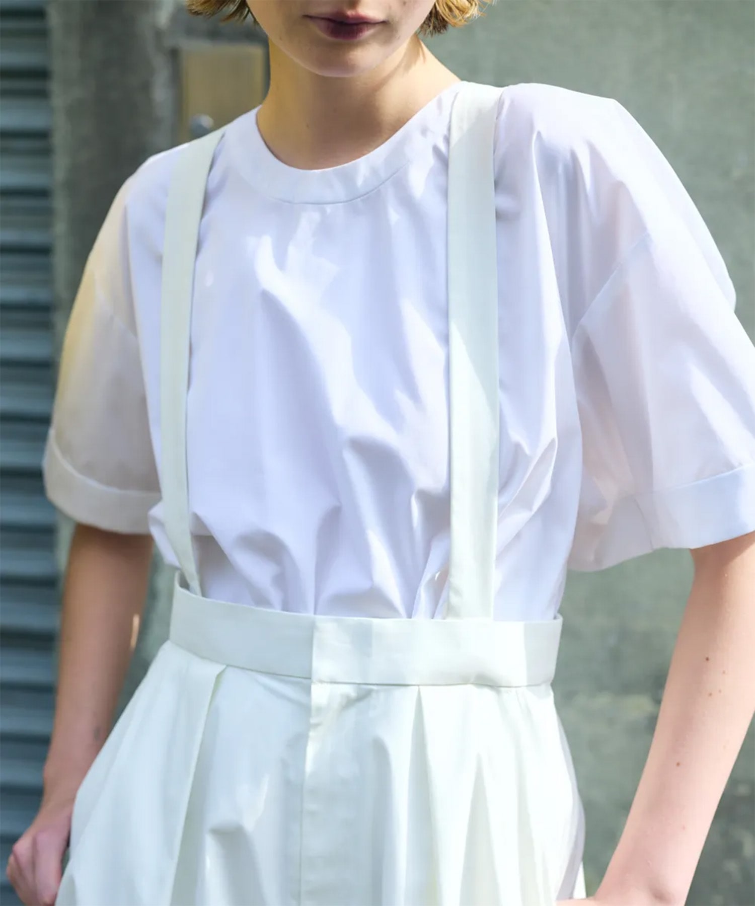 WING-SLEEVES PULLOVER ENFOLD