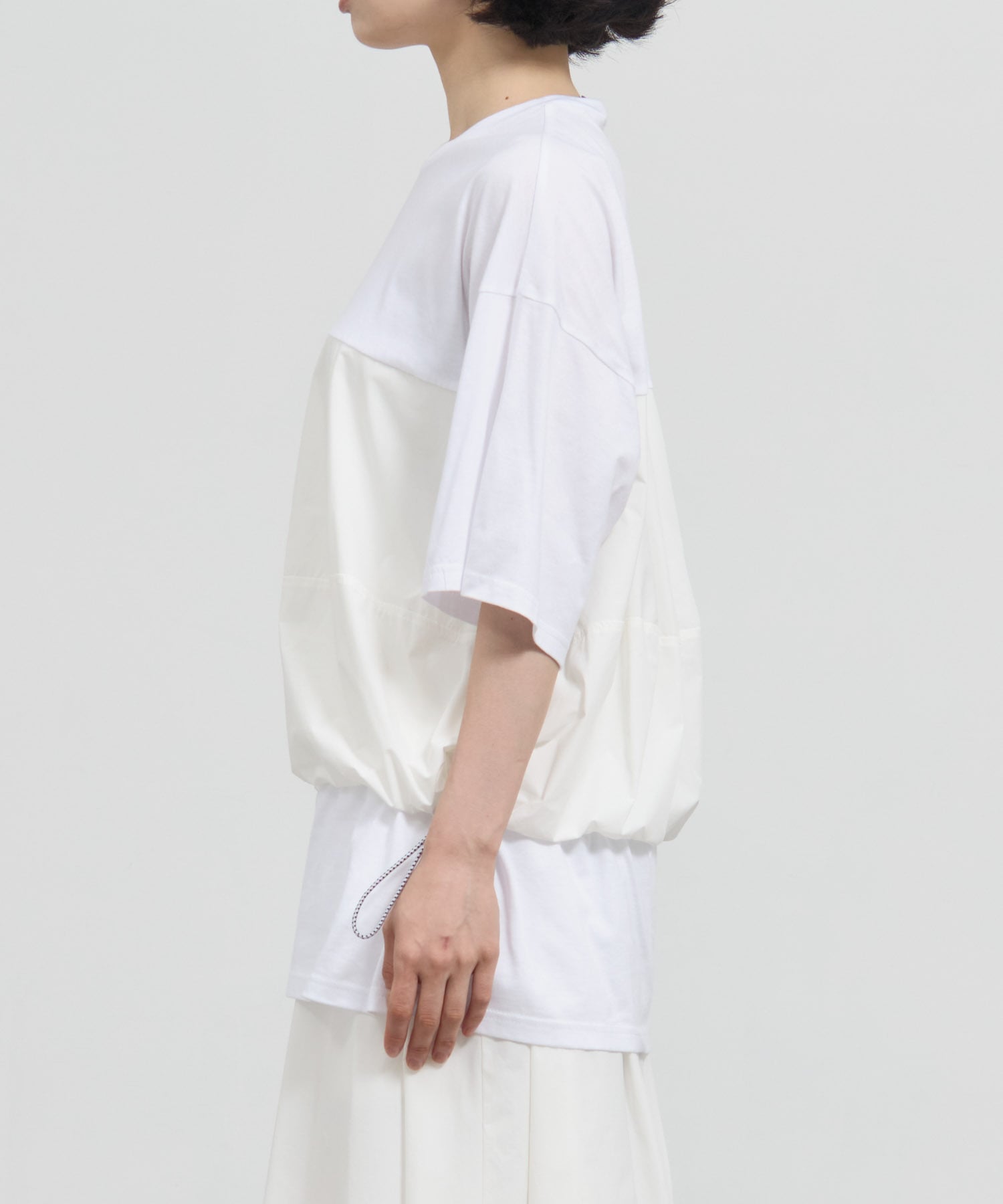 woven combinatin t-shirt nagonstans