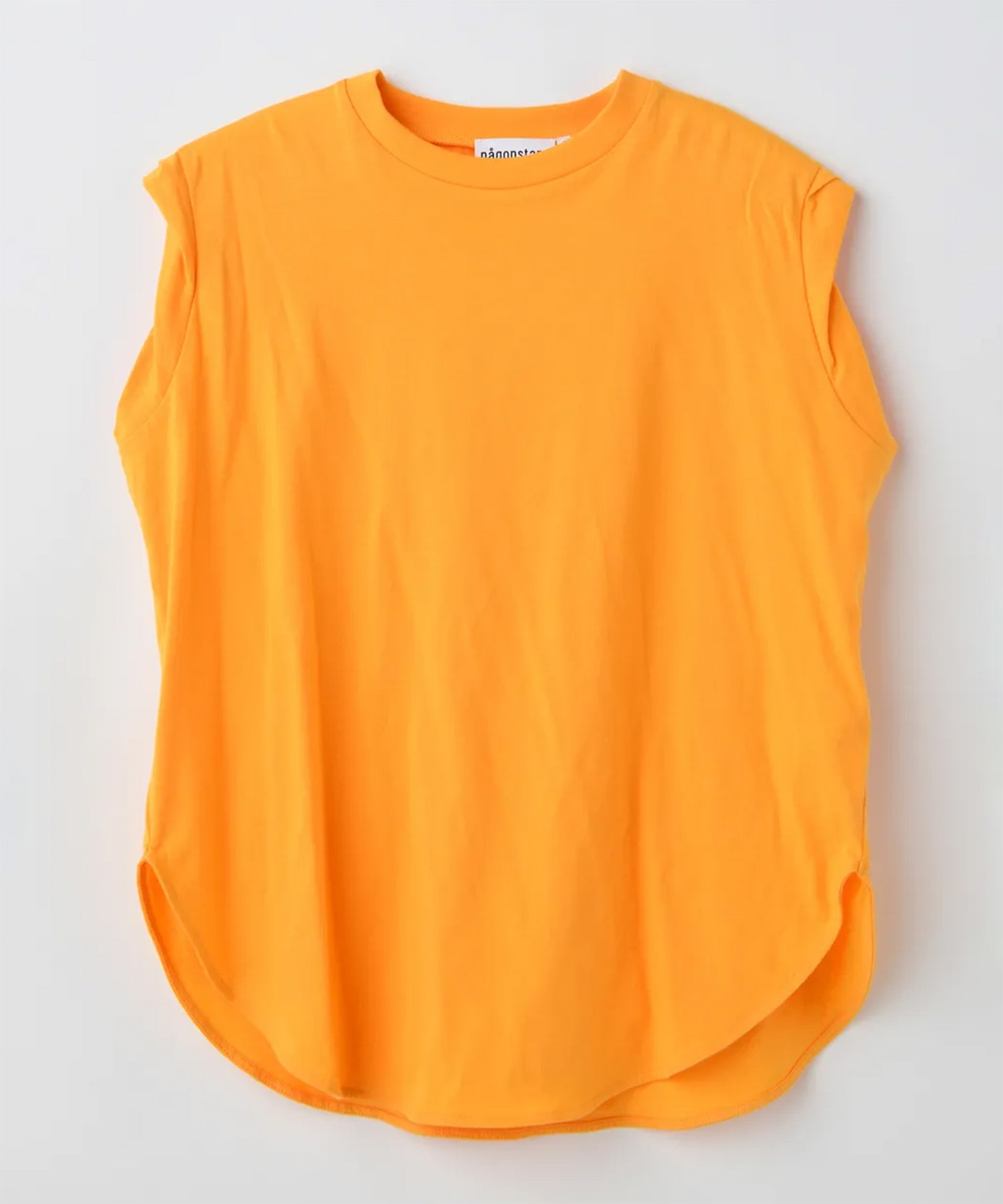 ソフト天竺2 Round hem T/T nagonstans