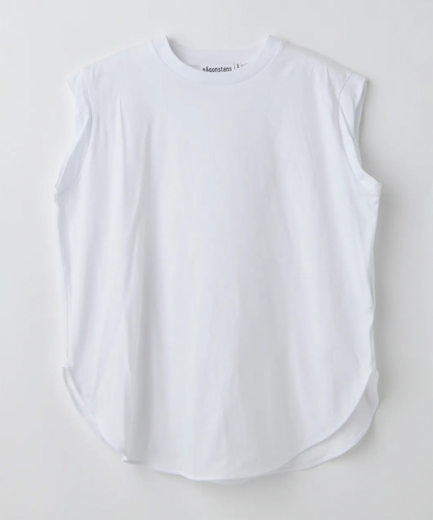 round-hem tank top nagonstans