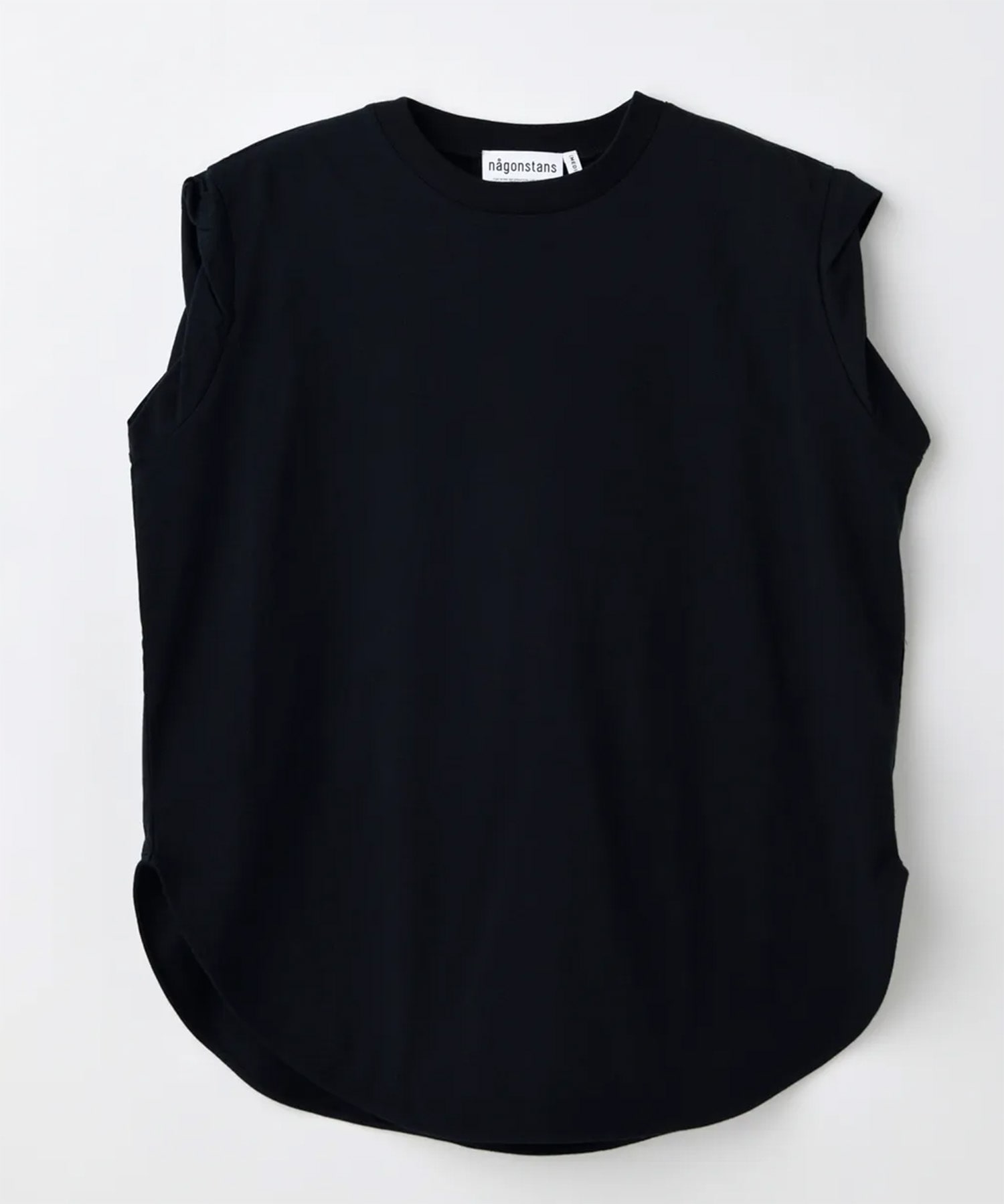 round-hem tank top nagonstans
