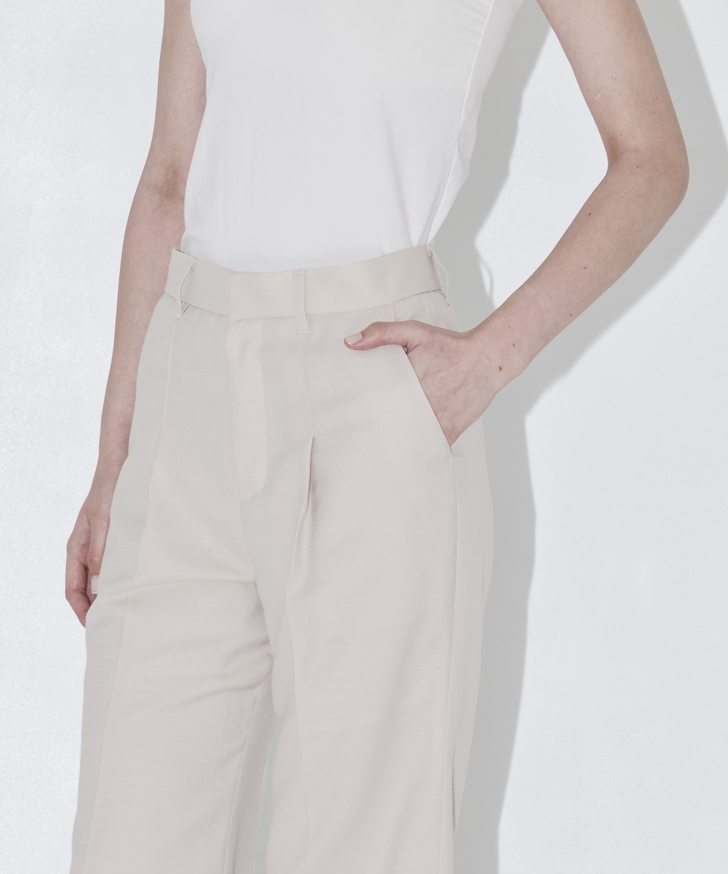 EX.Straight Flare Pants AKIRANAKA