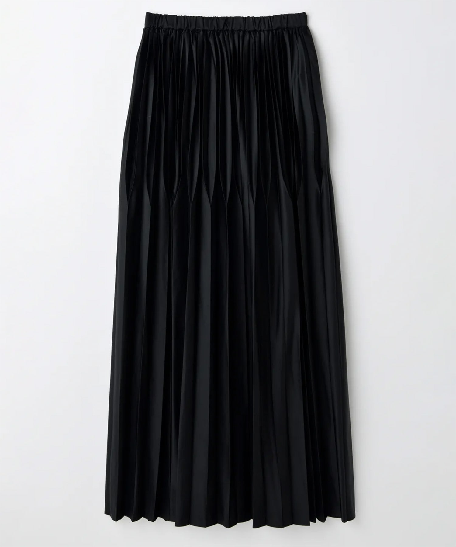 SQUARE-PLEATS SKIRT ENFOLD