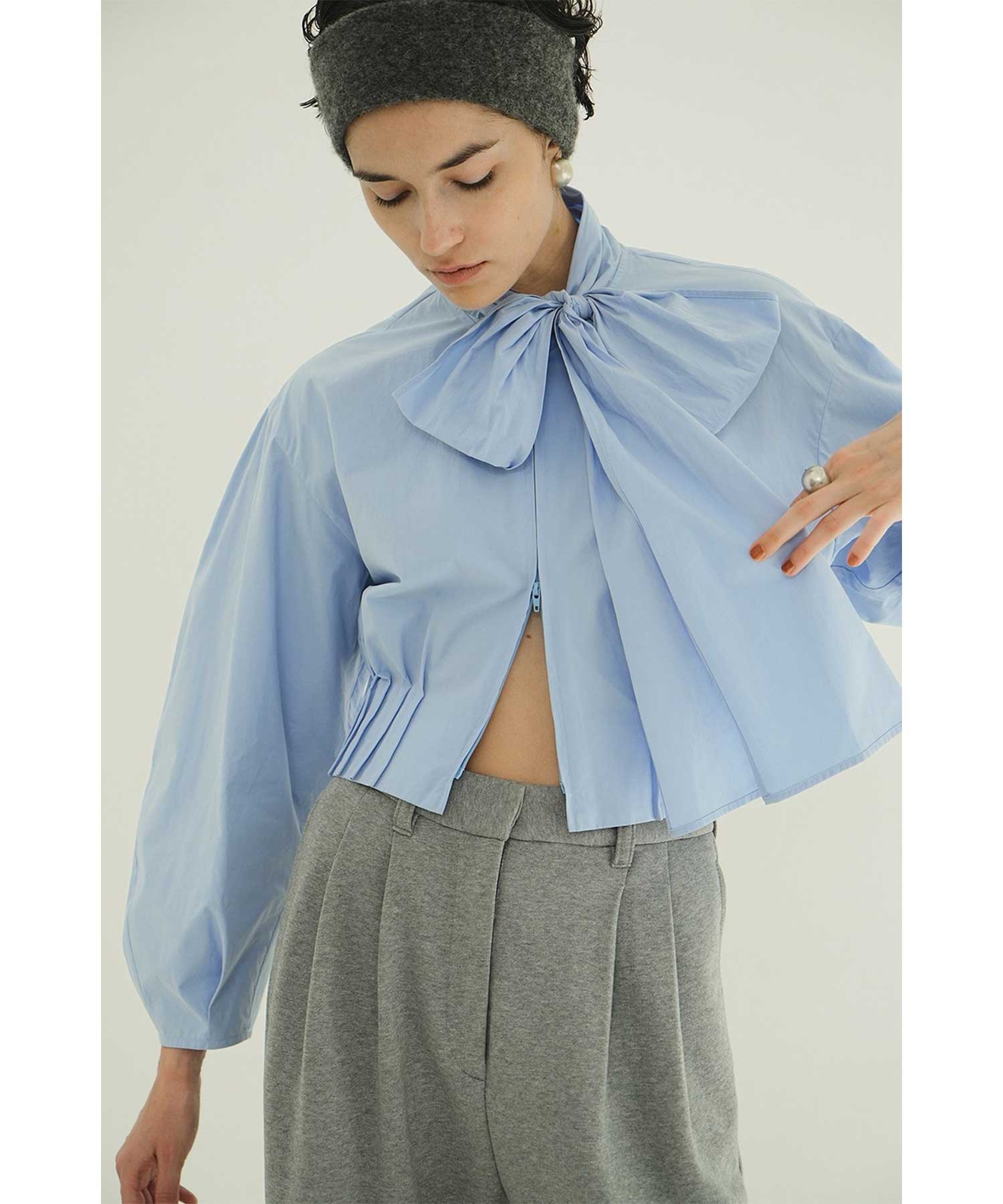 RIBBON ZIP SHIRTS CLANE