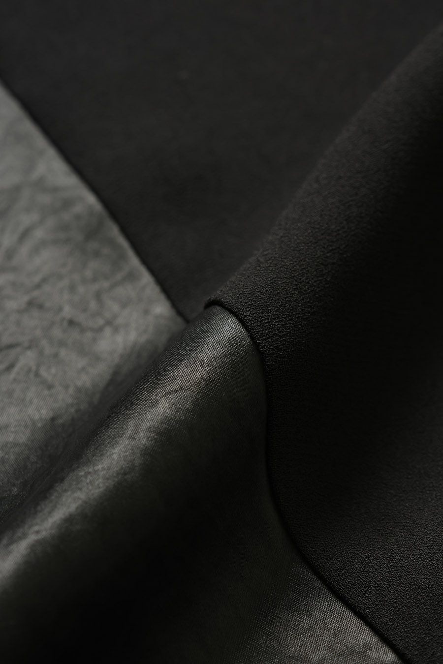 BLACK FORMAL ASYMMETRY DRESS CINOH