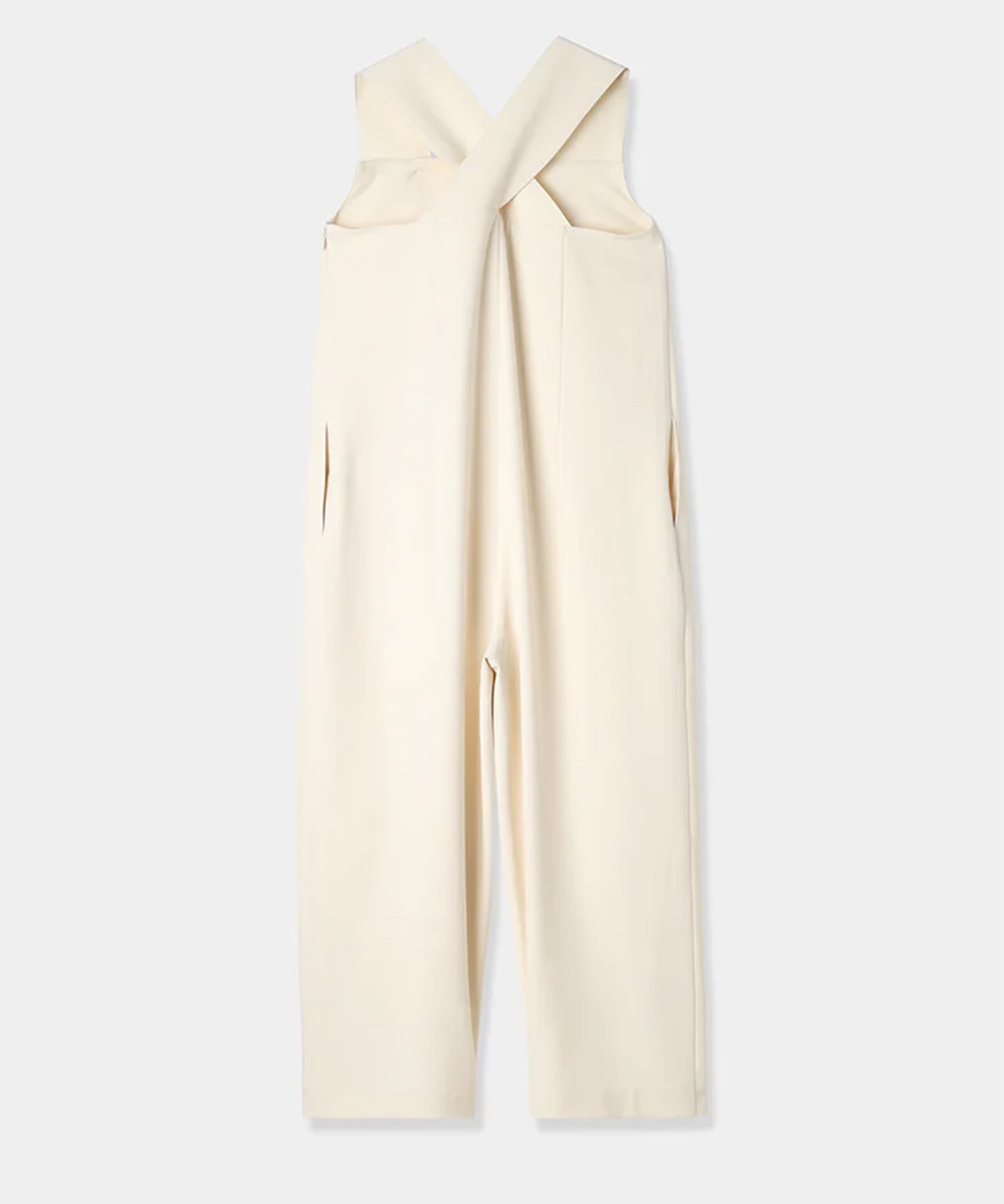 shoulder tie jump suit Louren