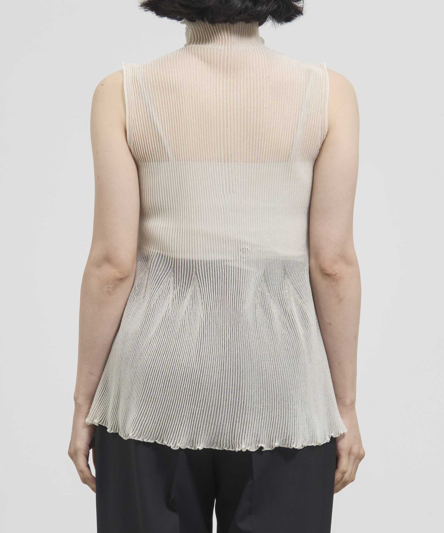HYPHA LUCENT GLITTER SLEEVELESS TOP CFCL