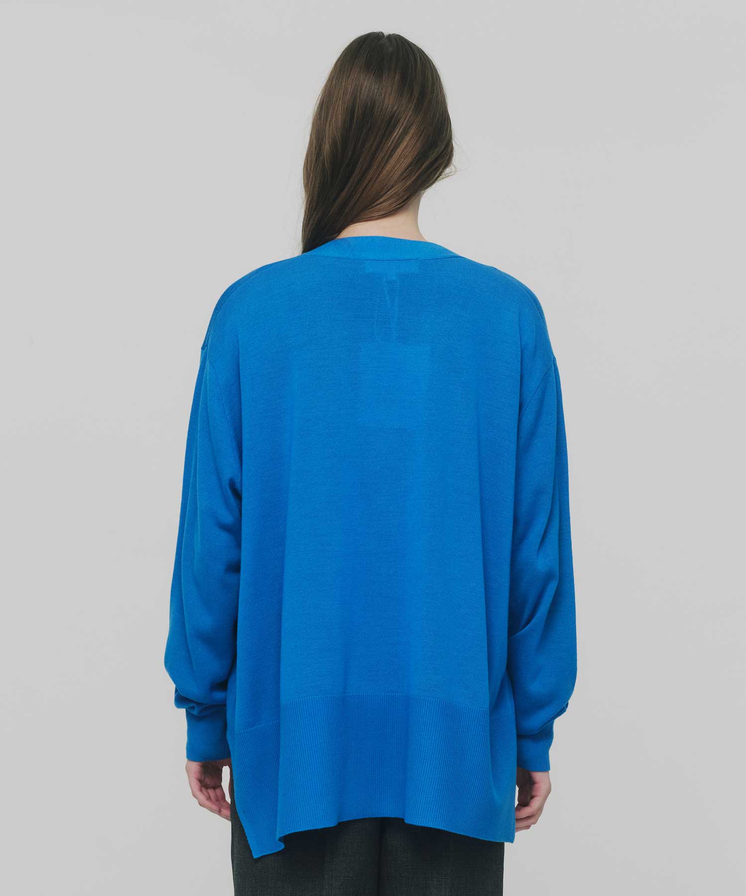FLARE-SILHOUETTE CARDIGAN ENFOLD