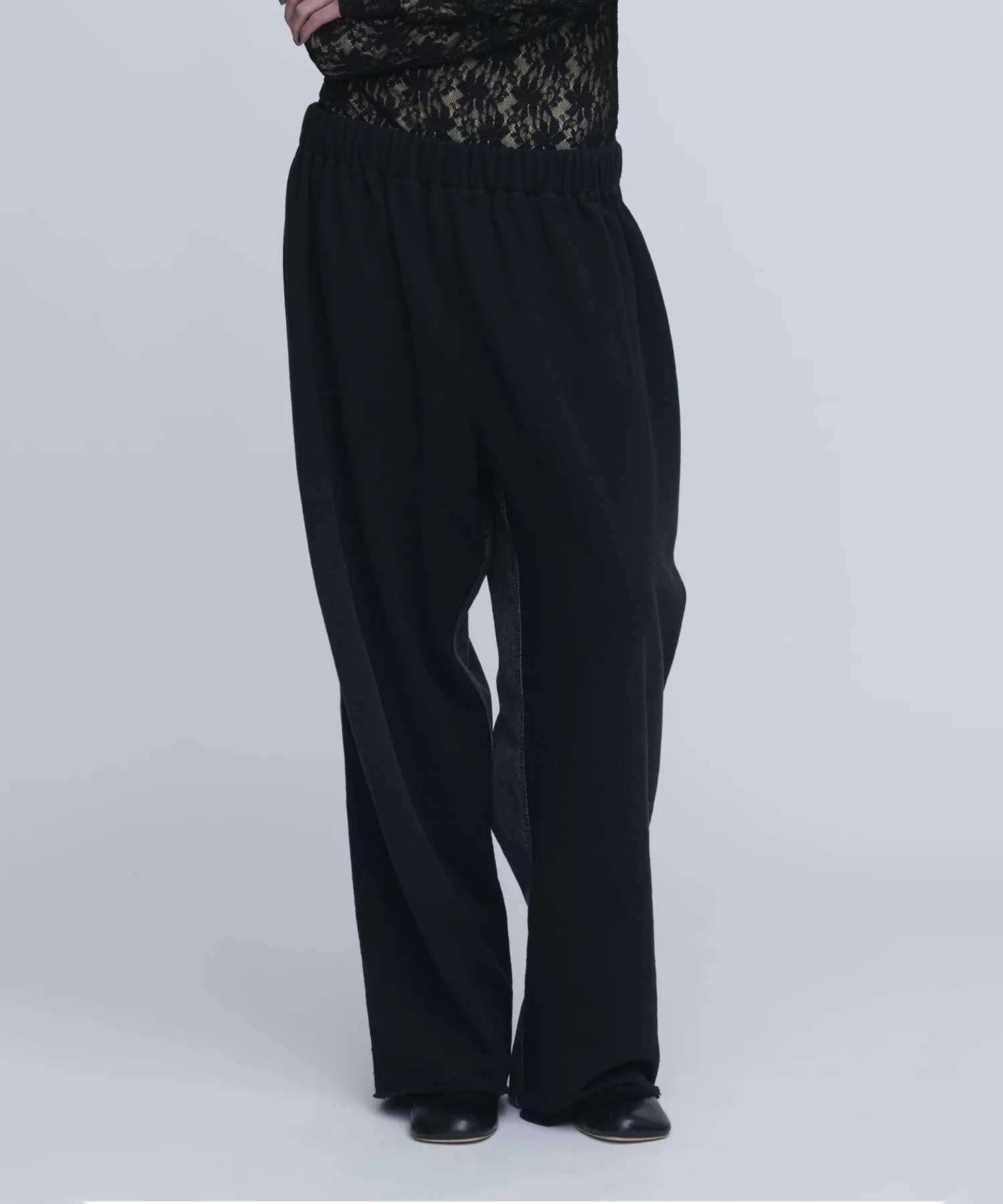 Hybride Sweat Denim Pants INSCRIRE