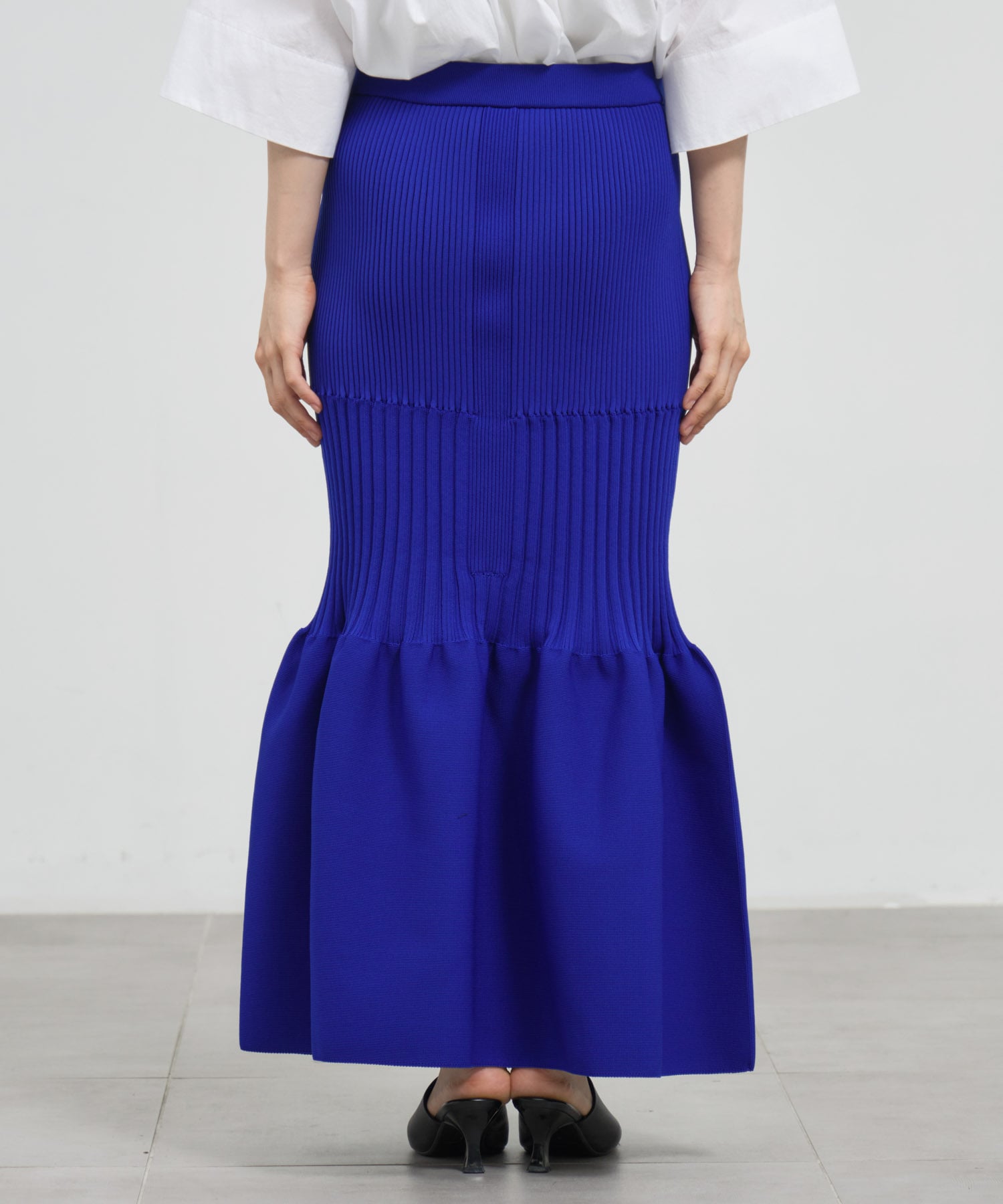 FLUTED MERMAID SKIRT CFCL