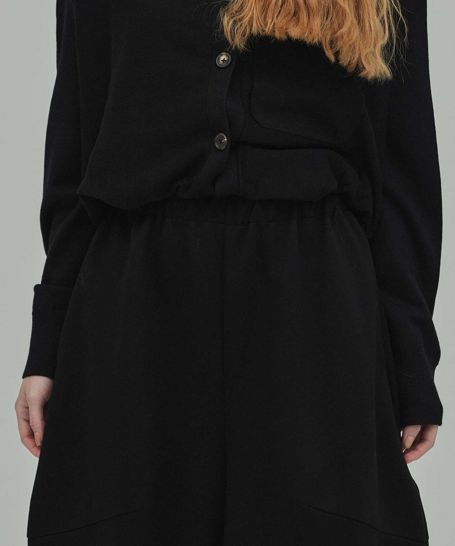 drape cocoon skirt nagonstans