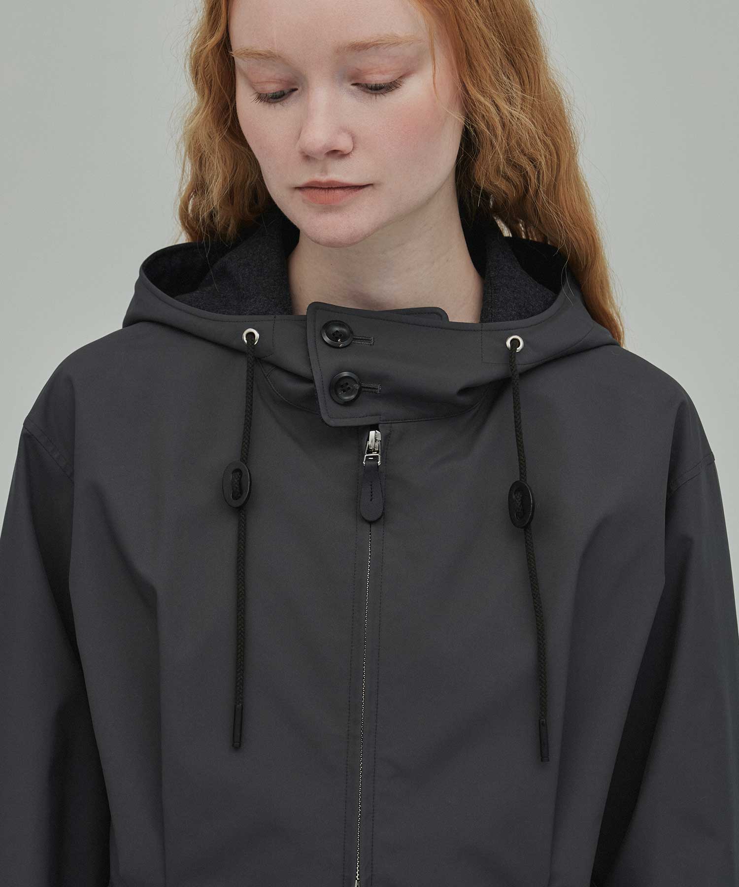 RERACS PEPLUM GURKHA SHELL PARKA THE RERACS