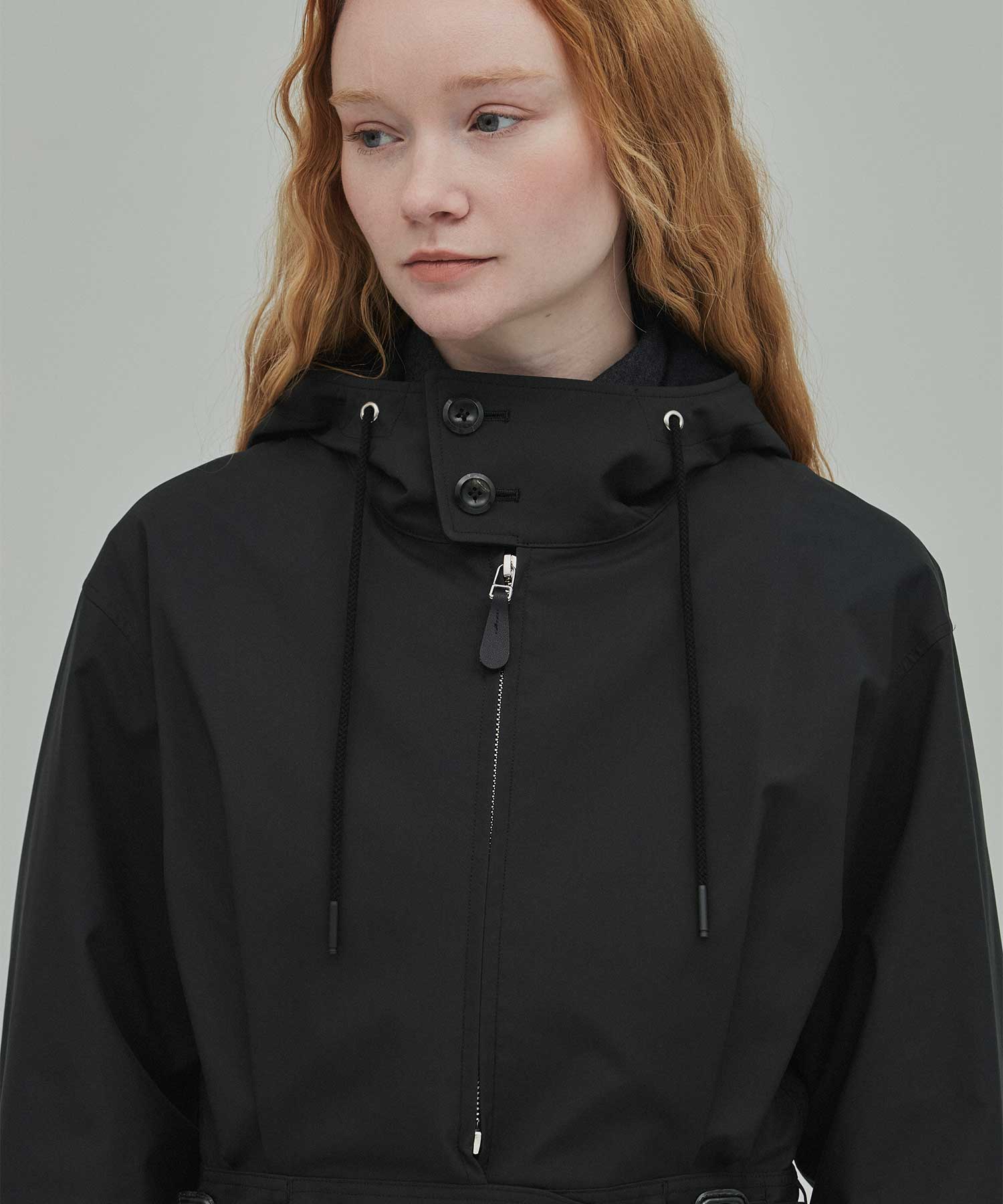RERACS PEPLUM GURKHA SHELL PARKA THE RERACS
