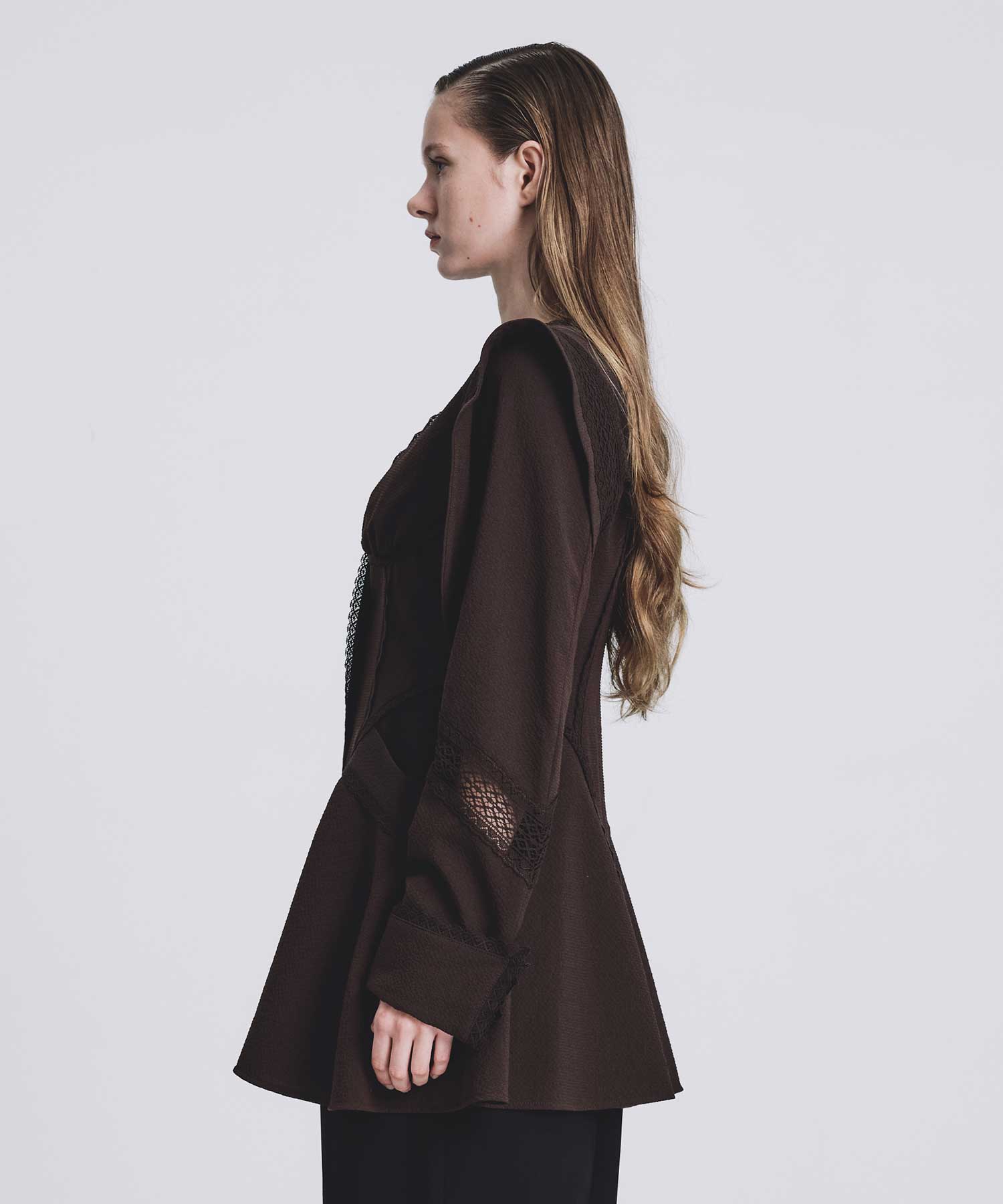 別注 LACE-PANELED JACKET FETICO