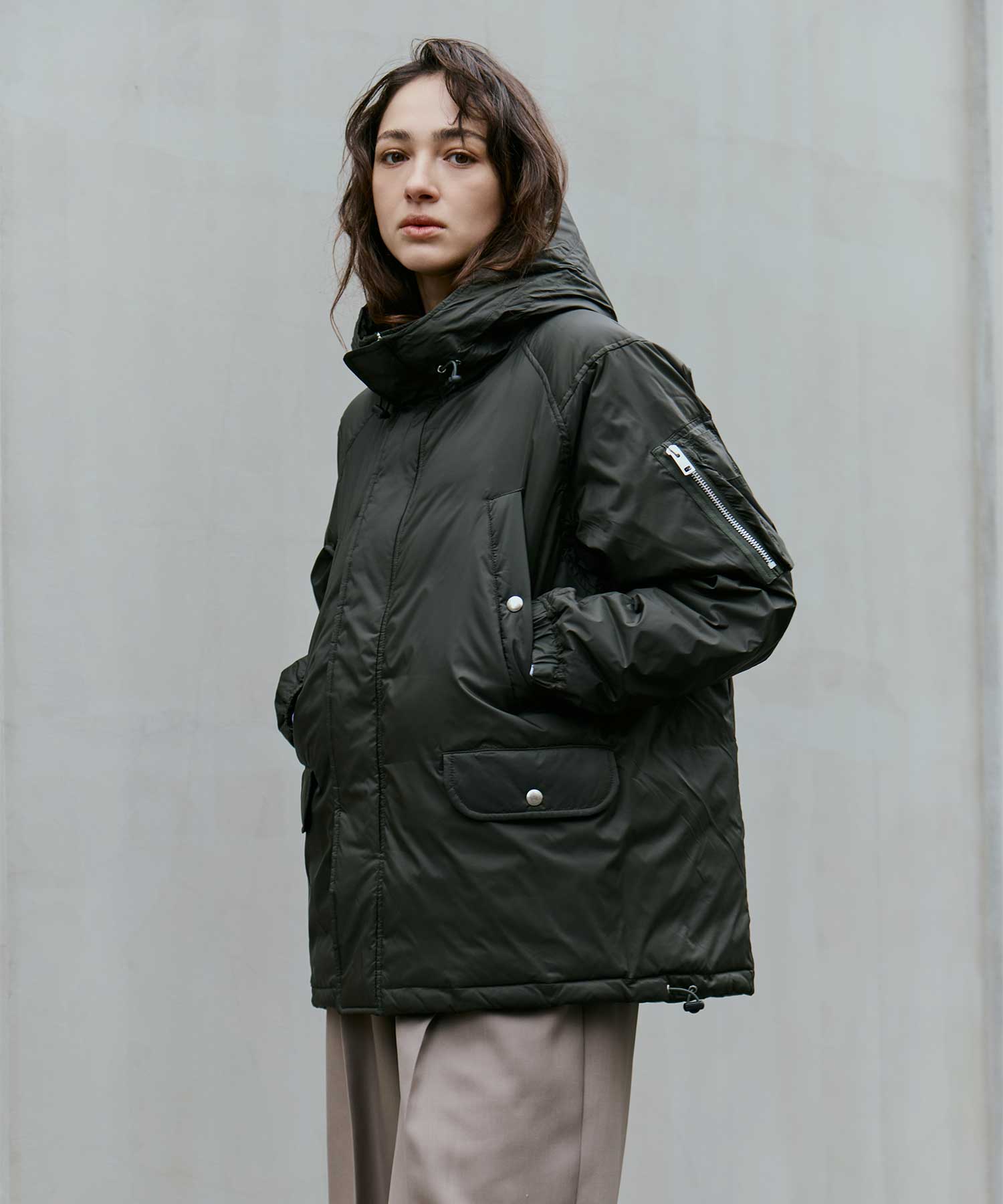 別注 flight down jacket beautiful people