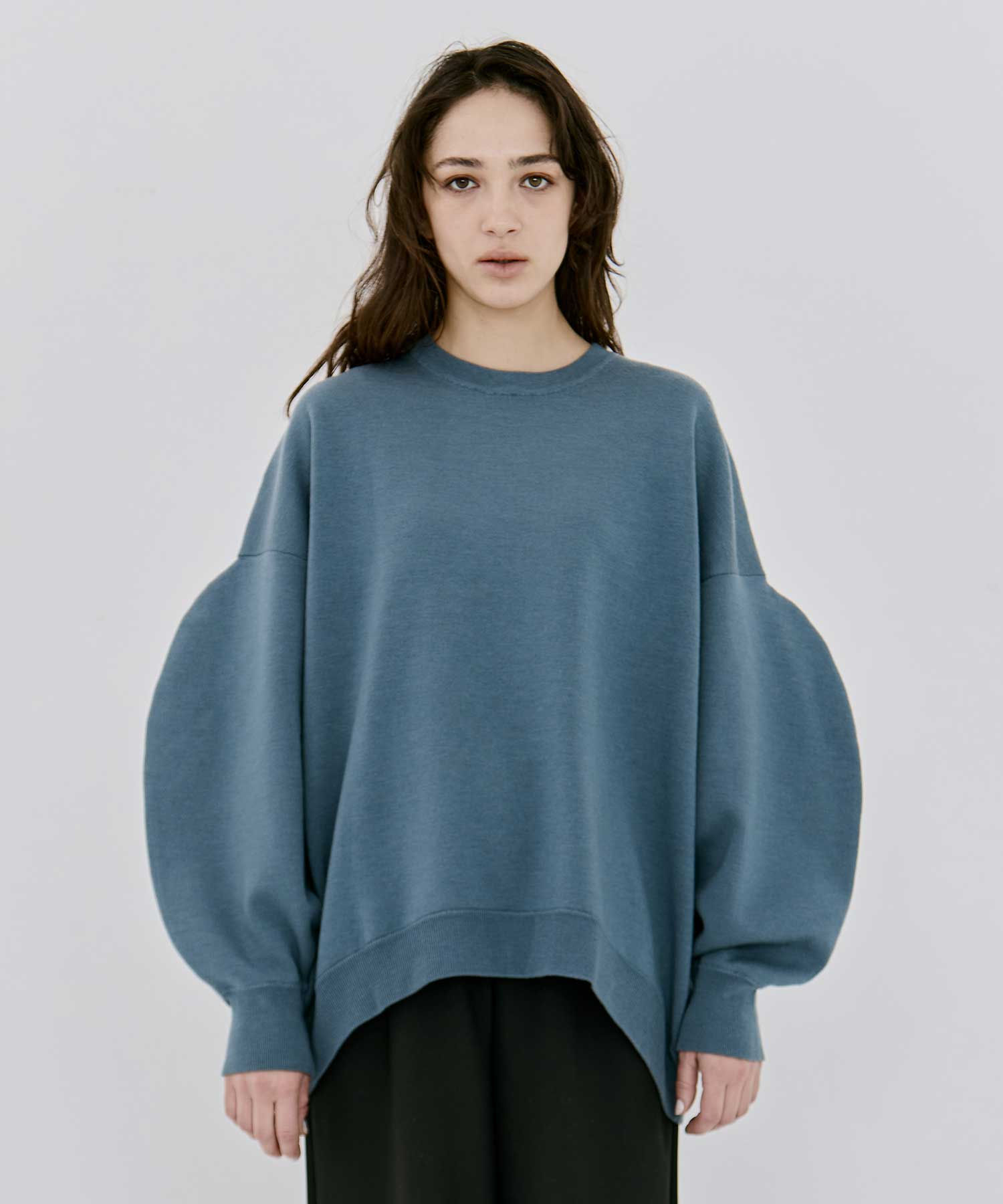 DOUBLE-FACE PULLOVER ENFOLD
