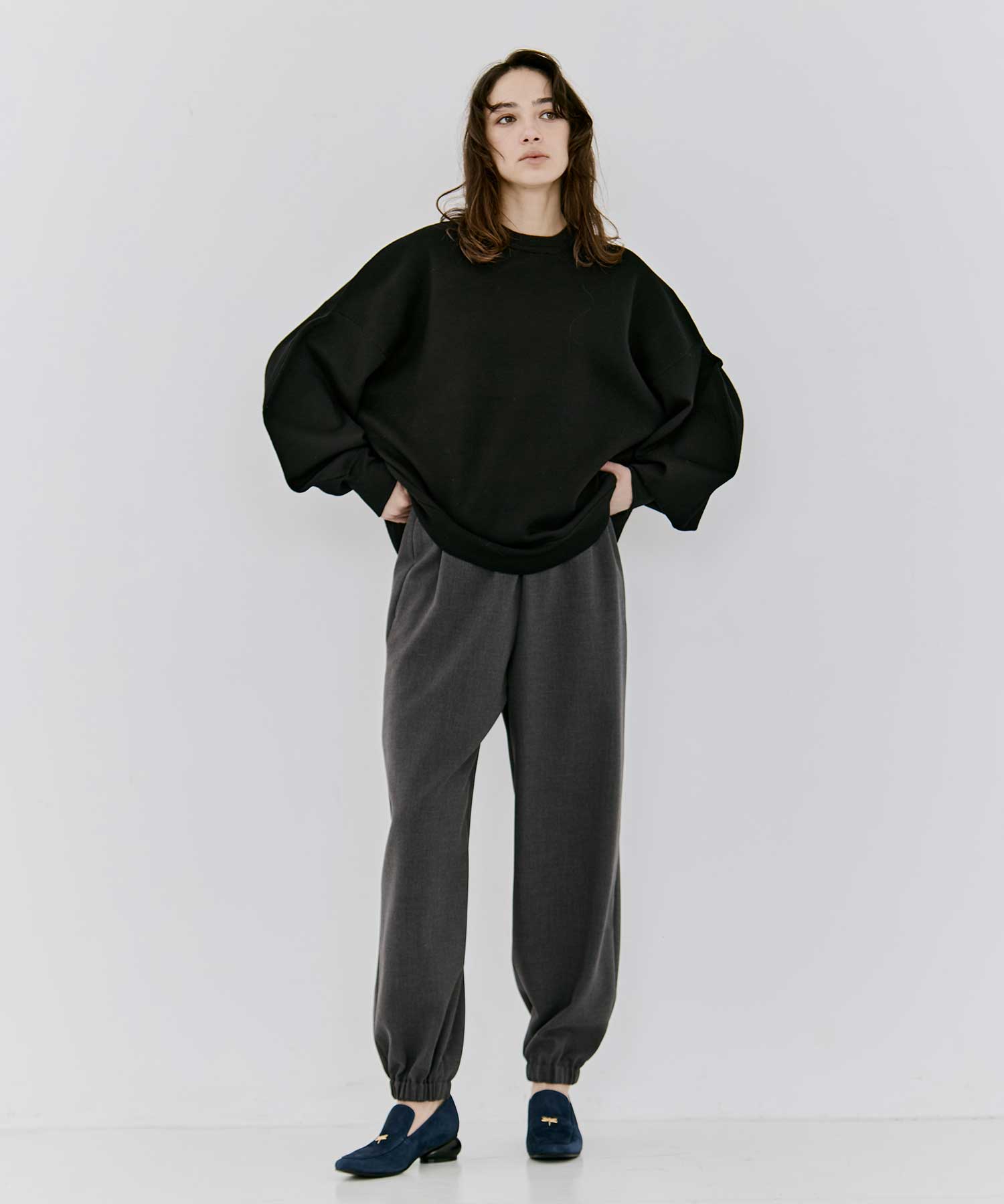 DOUBLE-FACE PULLOVER ENFOLD