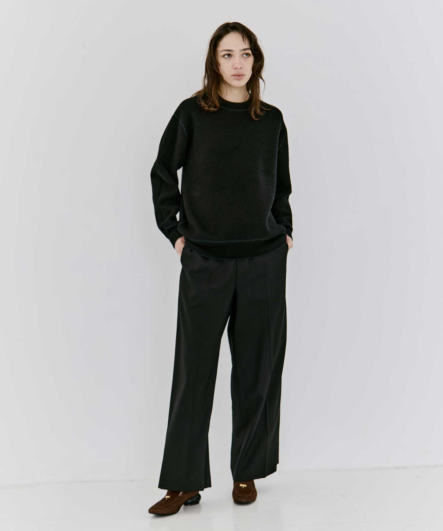 CASHMERE REVERSIBLE PULLOVER THE TOKYO